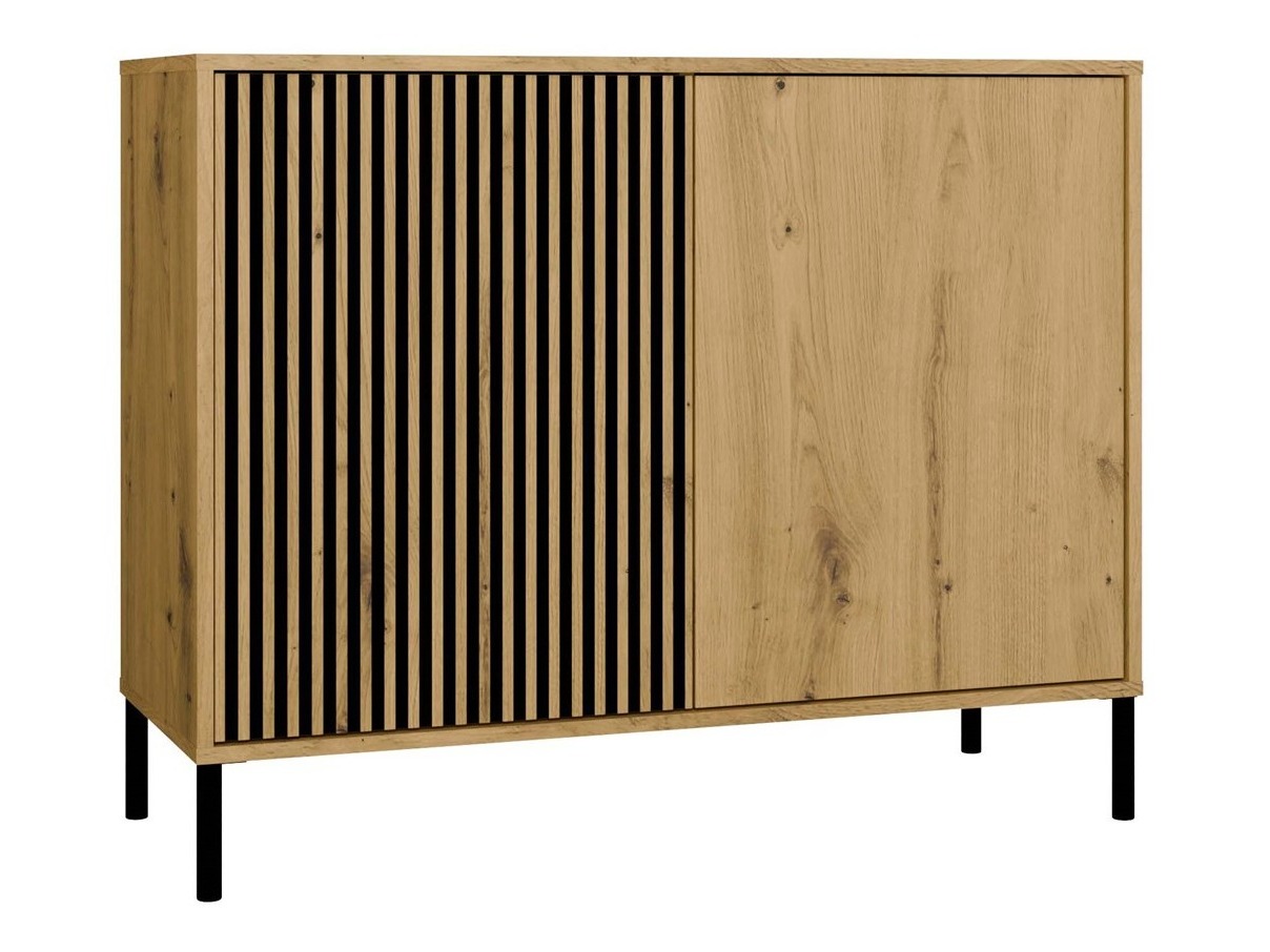 Шкаф Orlsone 109 (Artisan дъб + Черен)