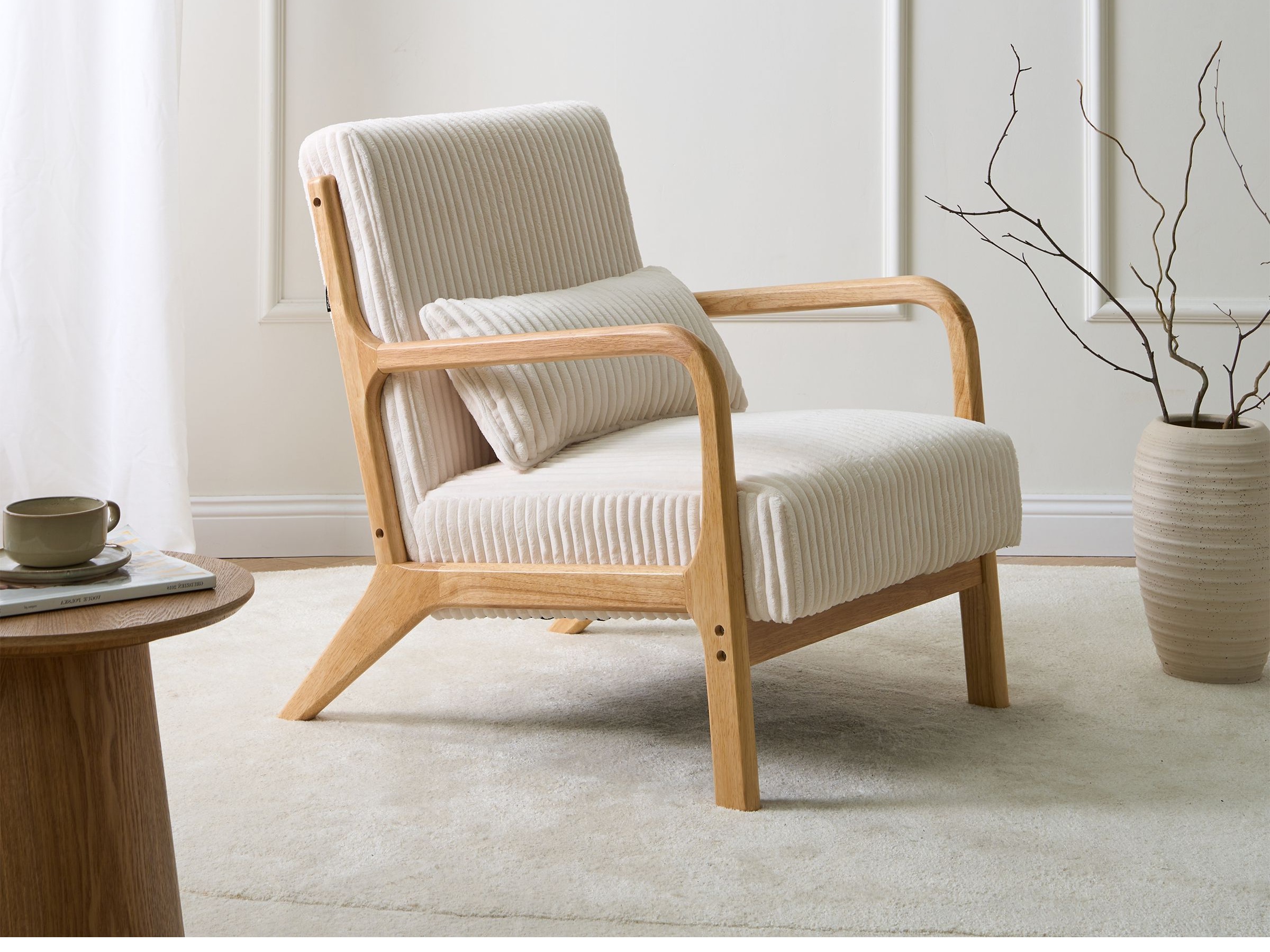 Фотьойл Berwyn 2883 (Бял)