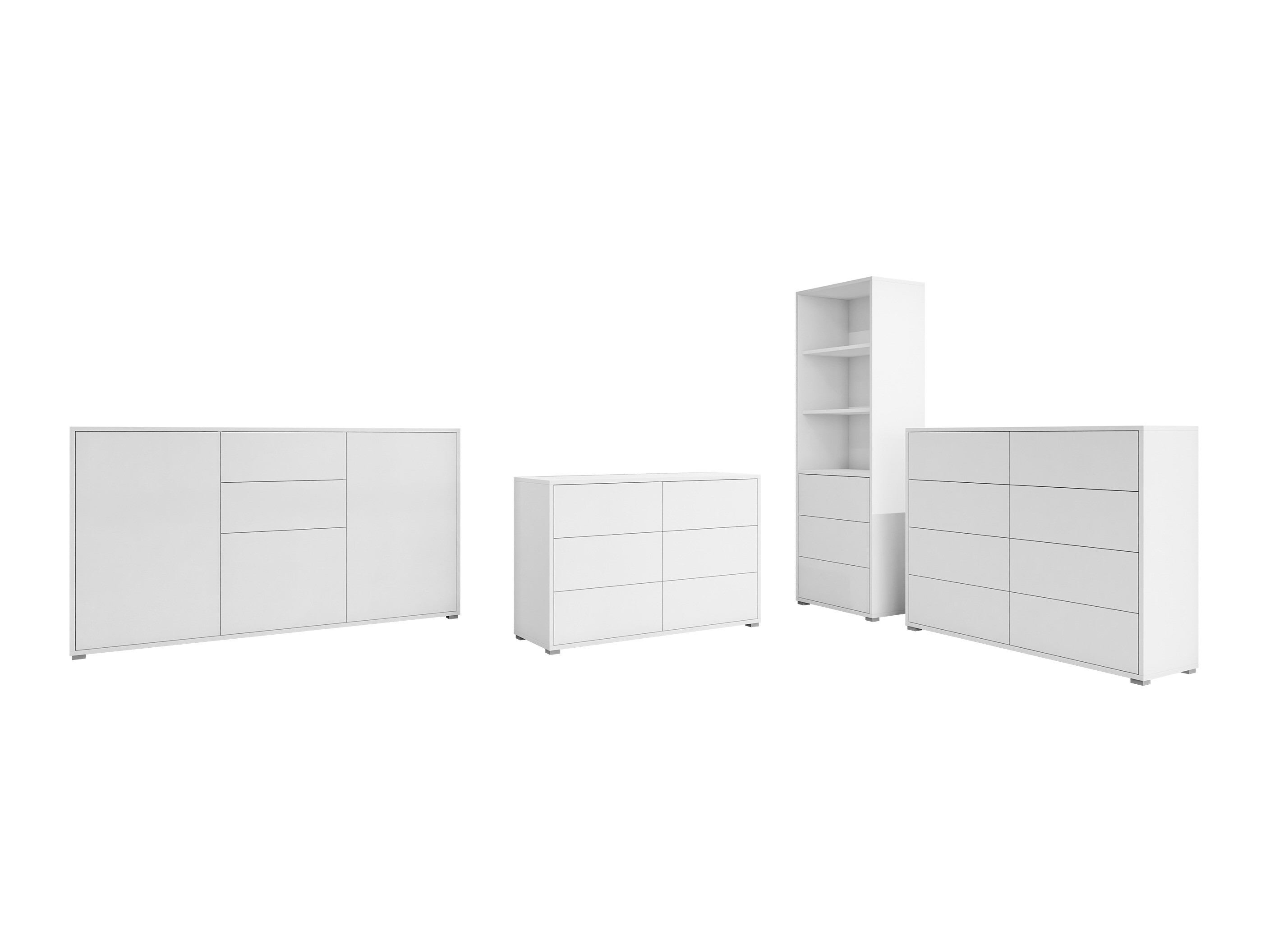 Комплект за хол Comfivo Fersoe 108 (Бял)