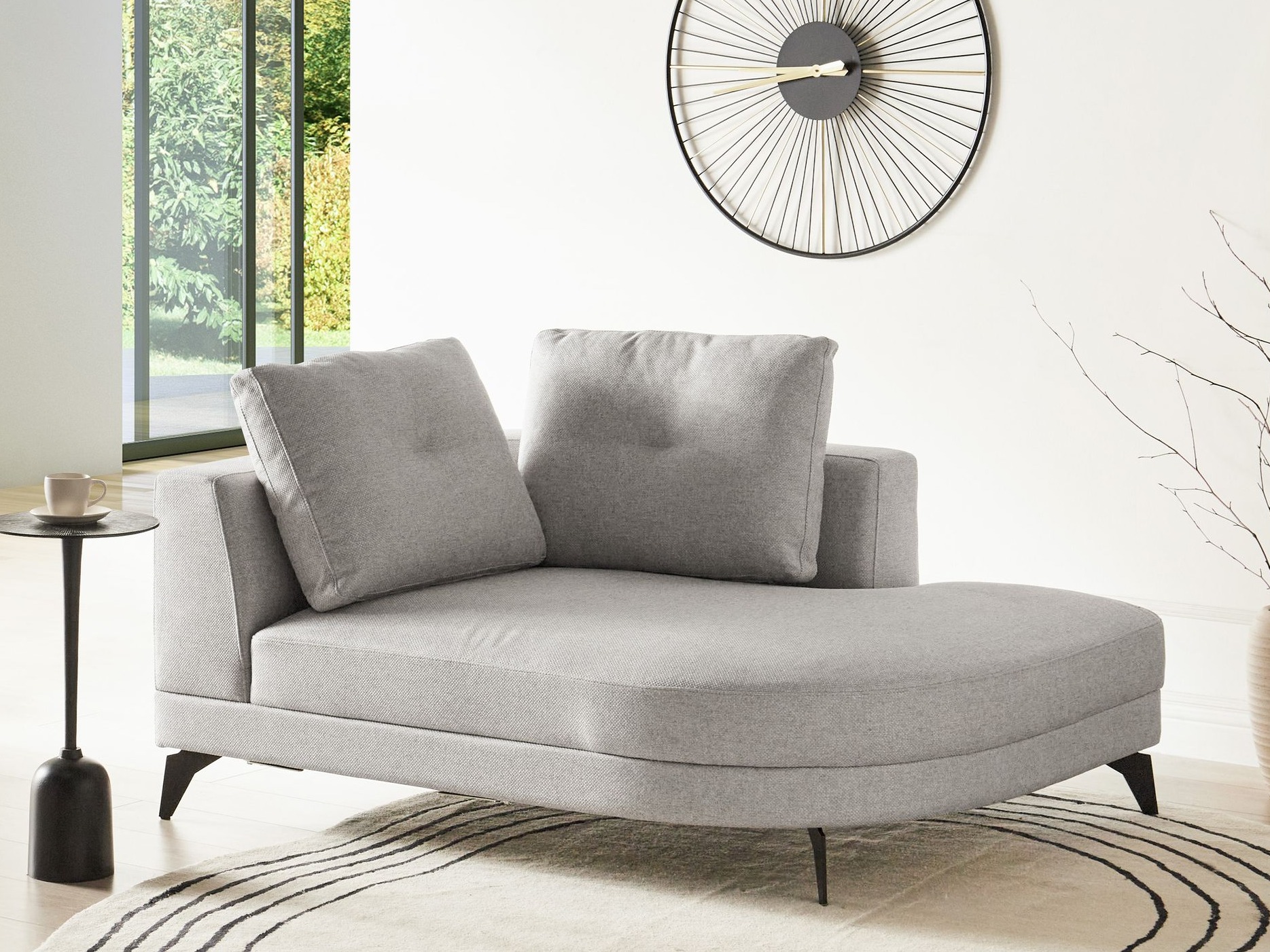 Кушетка Berwyn 2889 (Сив)