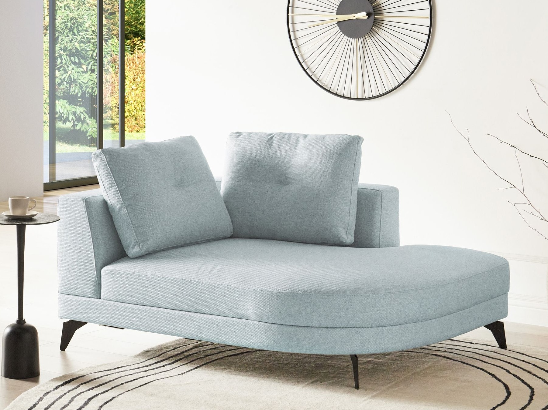 Кушетка Berwyn 2889 (Светлосиньо)