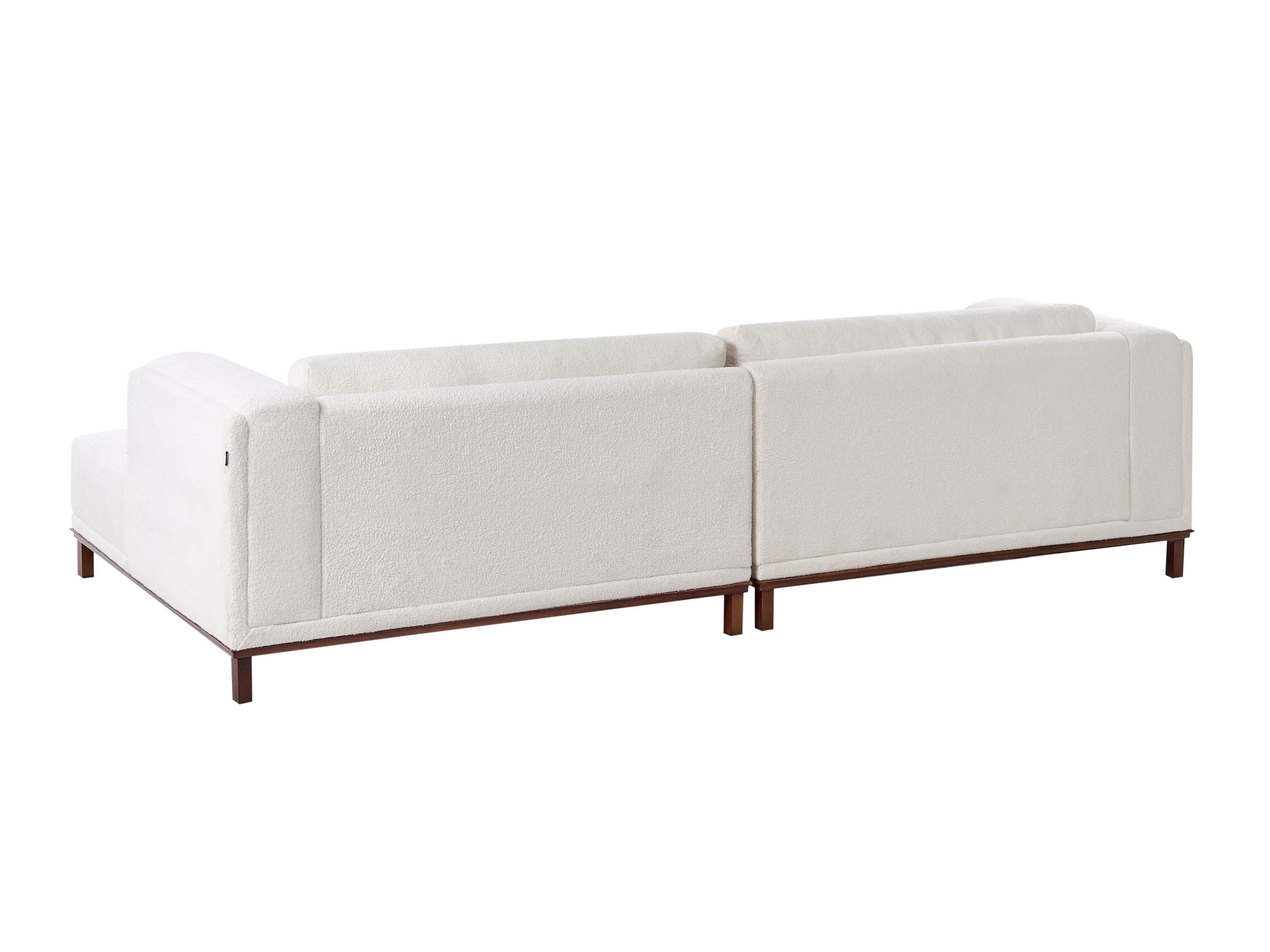 Ъглов диван Berwyn 2798 (Бял)