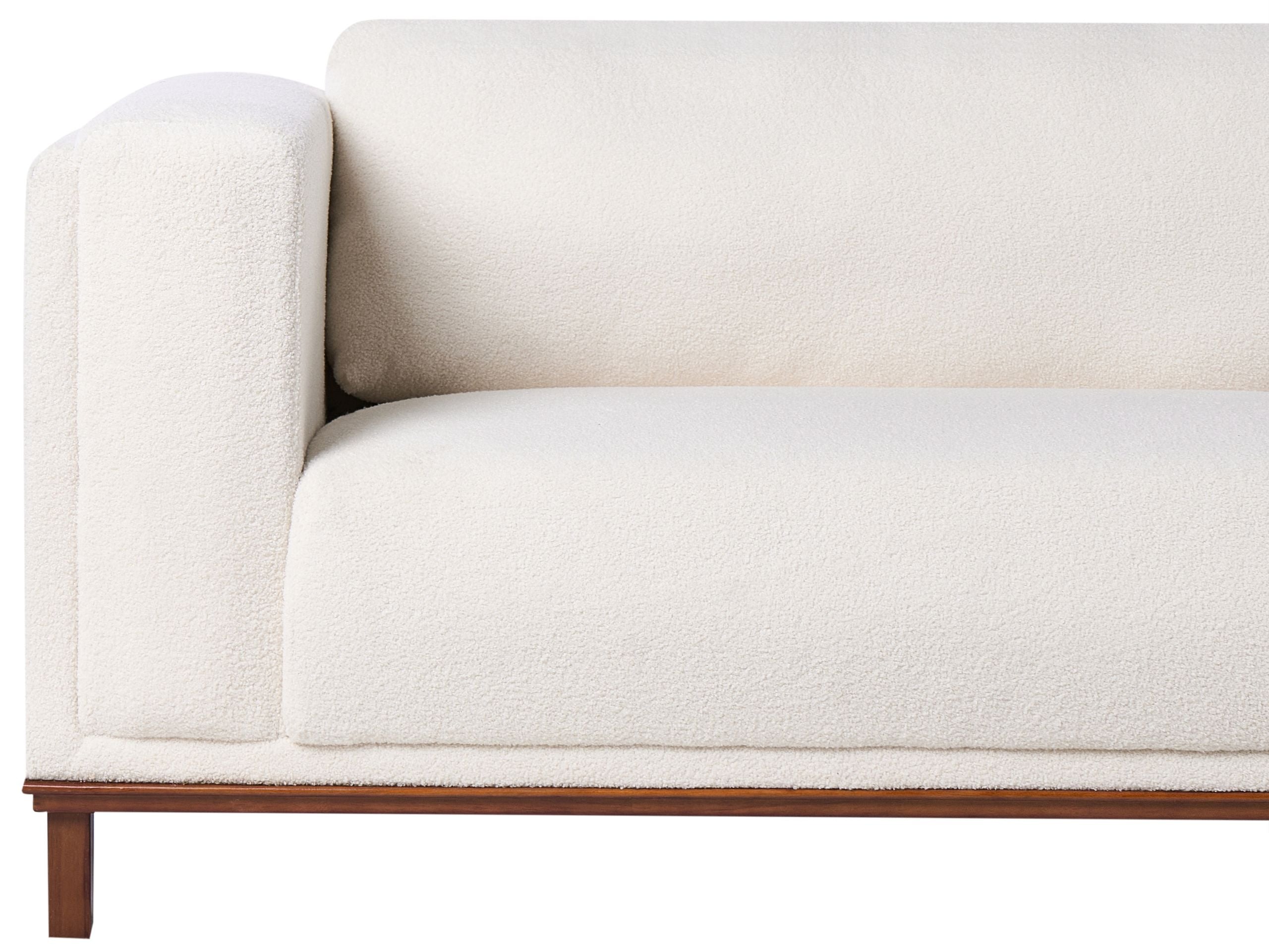 Ъглов диван Berwyn 2798 (Бял)