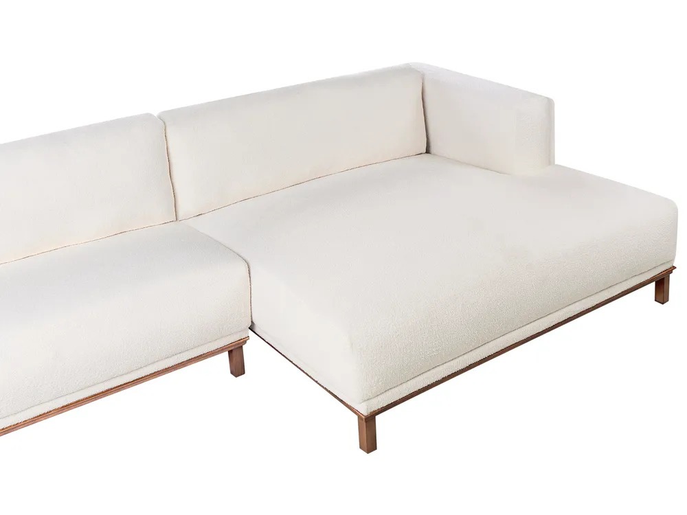 Ъглов диван Berwyn 2798 (Бял)