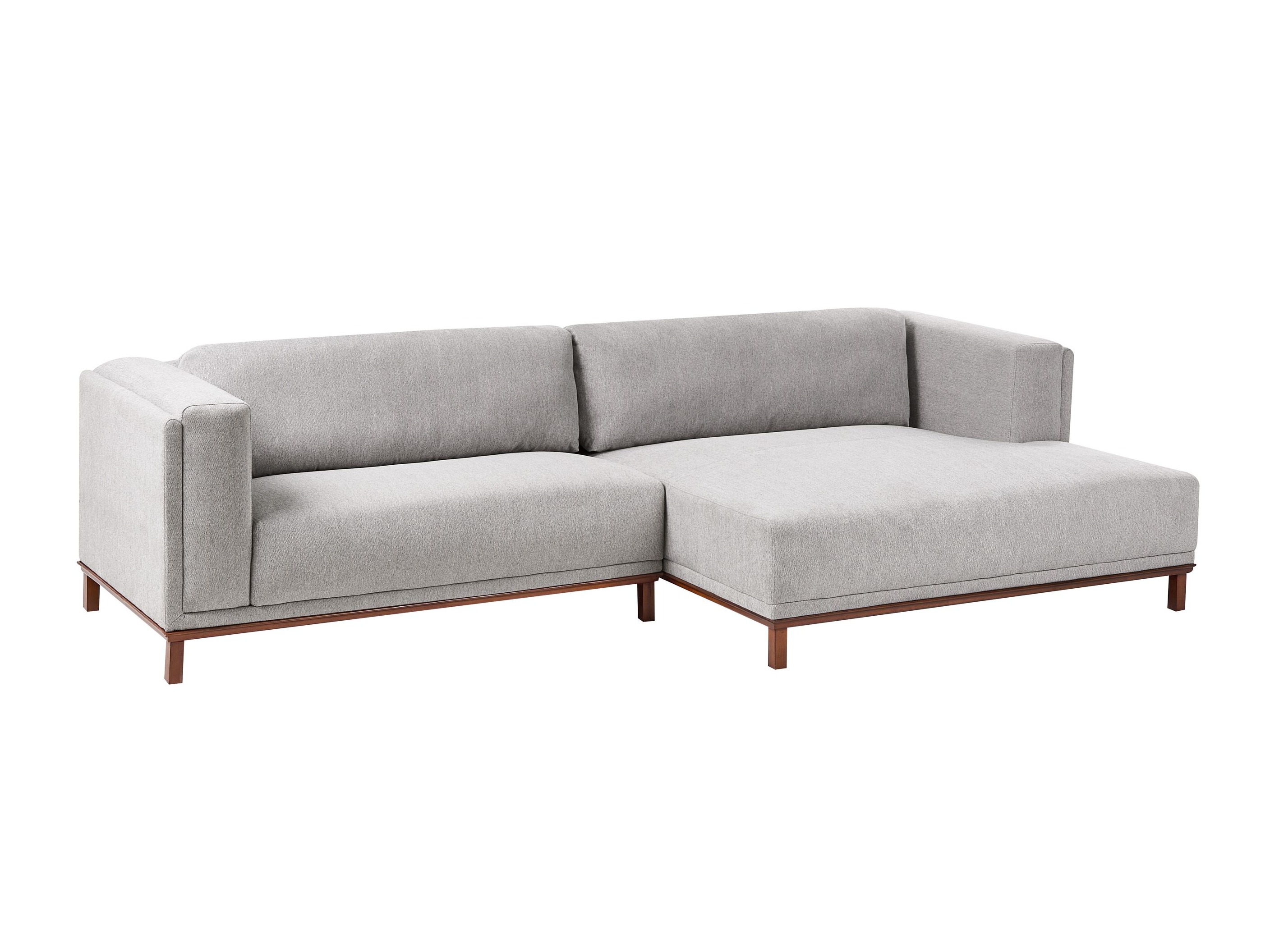 Ъглов диван Berwyn 2798 (Сив)