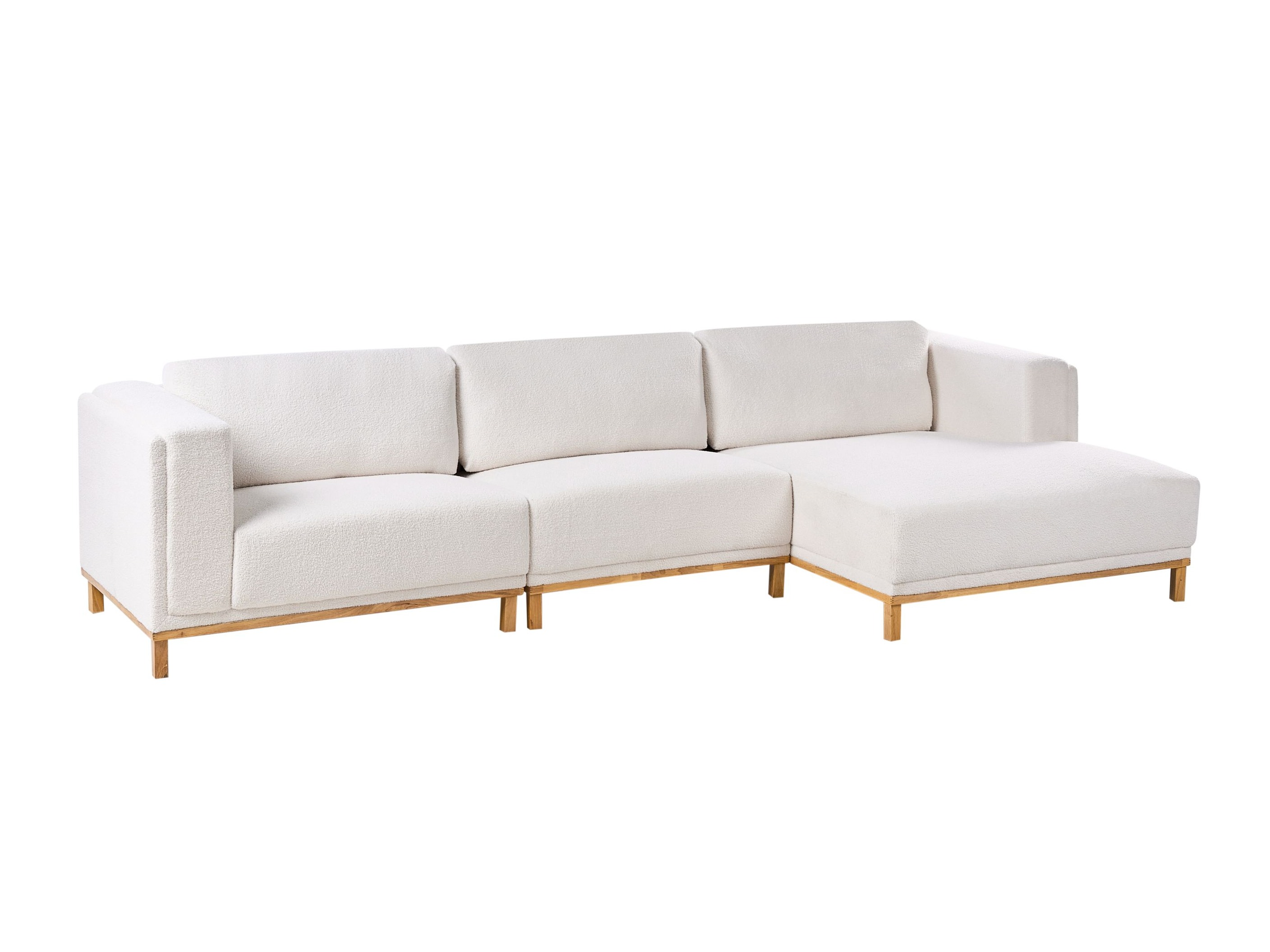 Ъглов диван Berwyn 2892 (Бял)