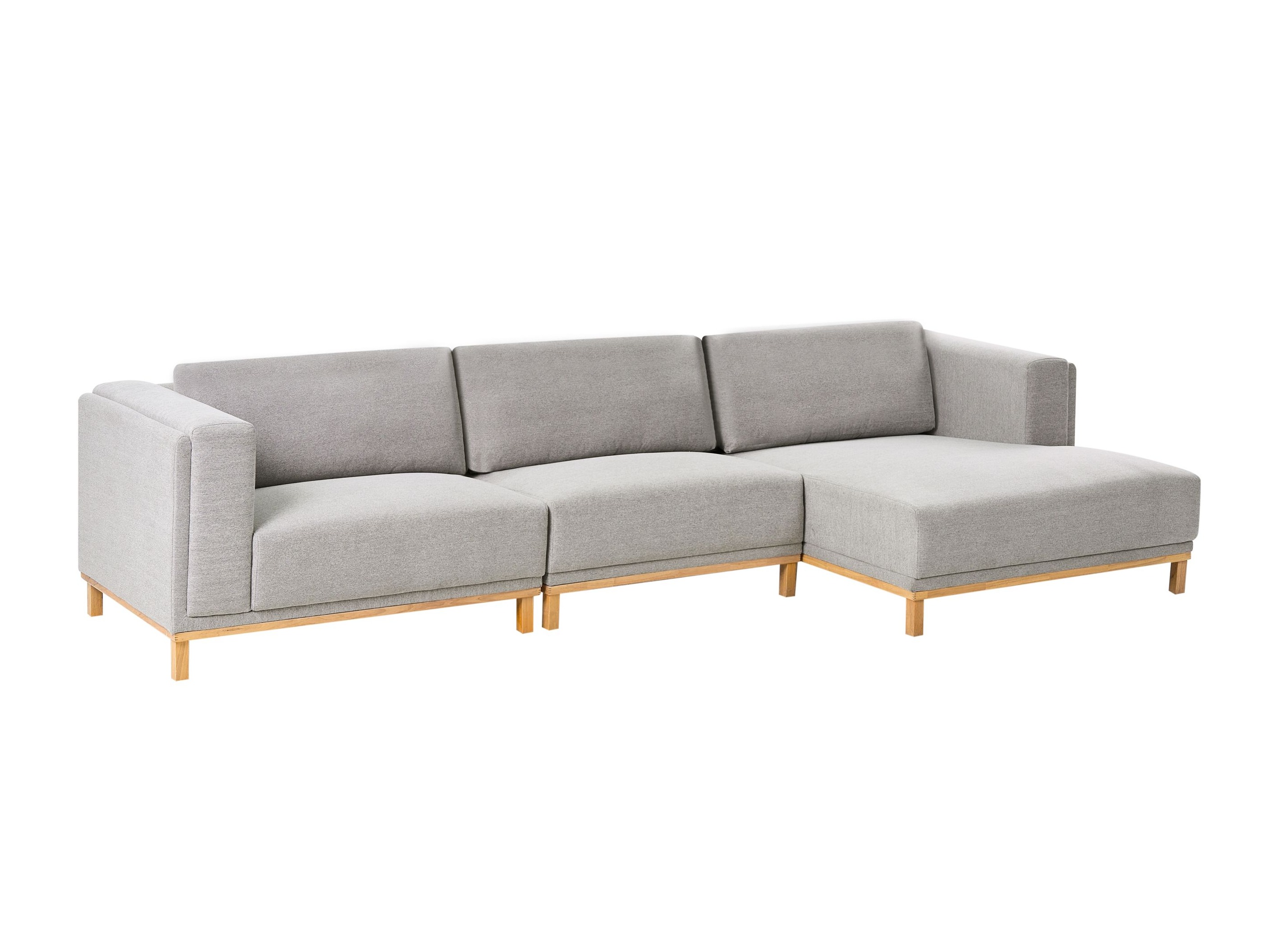 Ъглов диван Berwyn 2892 (Сив)