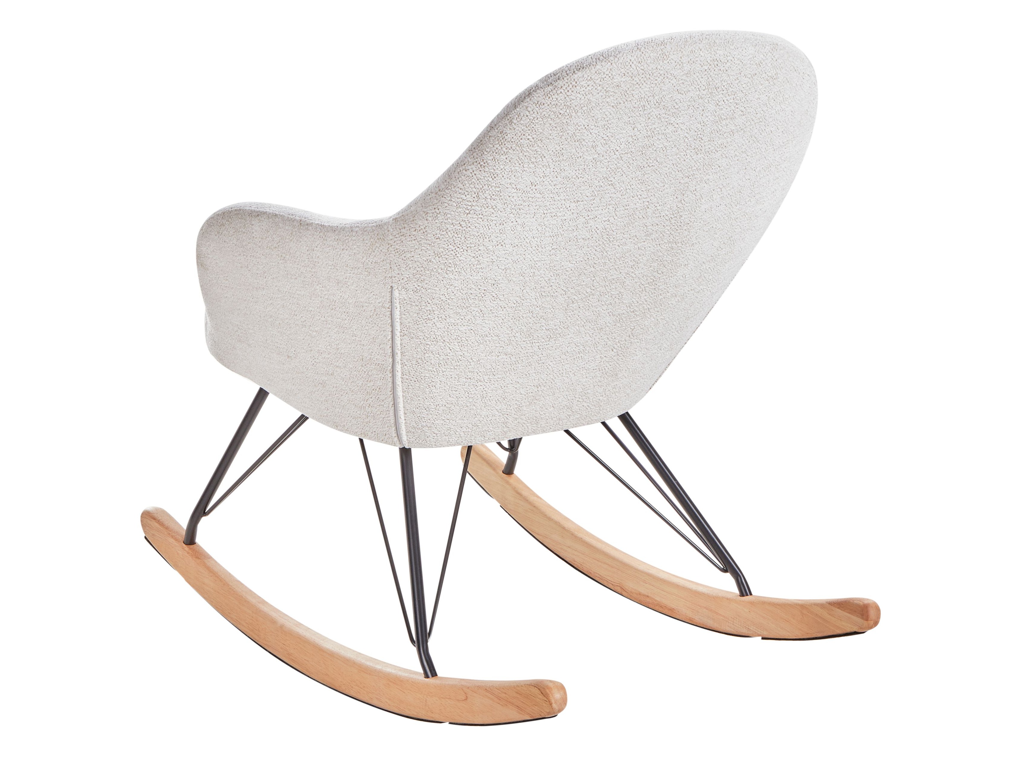 Люлеещ се стол Berwyn 2895 (Бял)