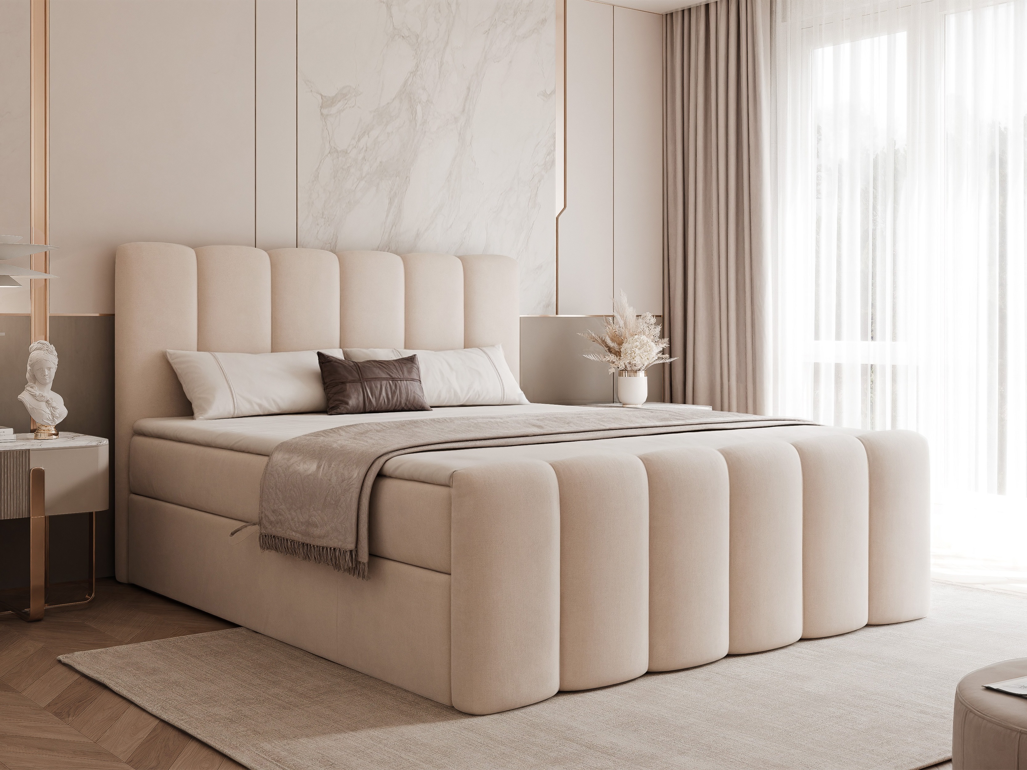 Континентално легло Hesperia 118 (Magic Velvet 2250)