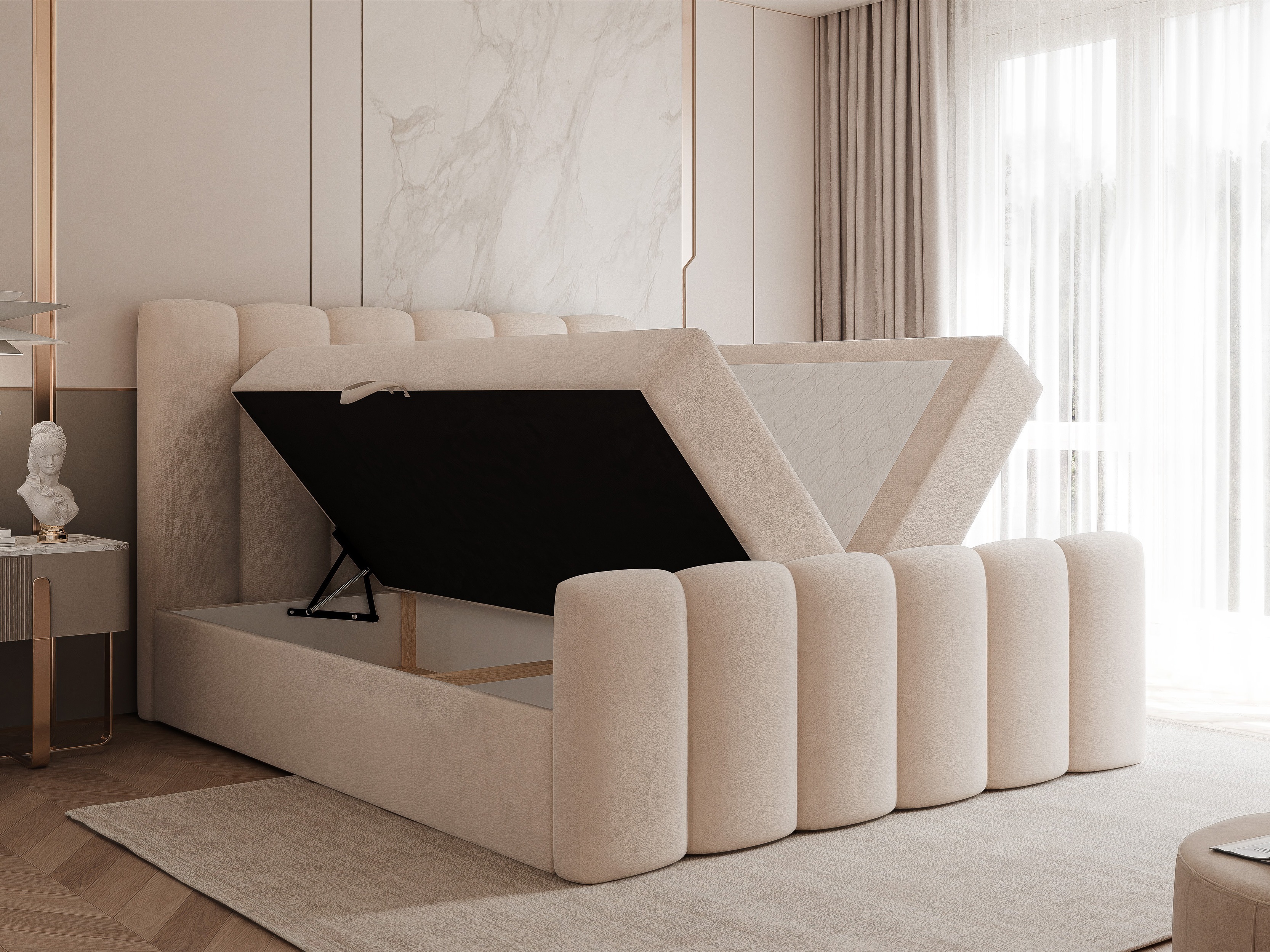 Континентално легло Hesperia 118 (Magic Velvet 2250)