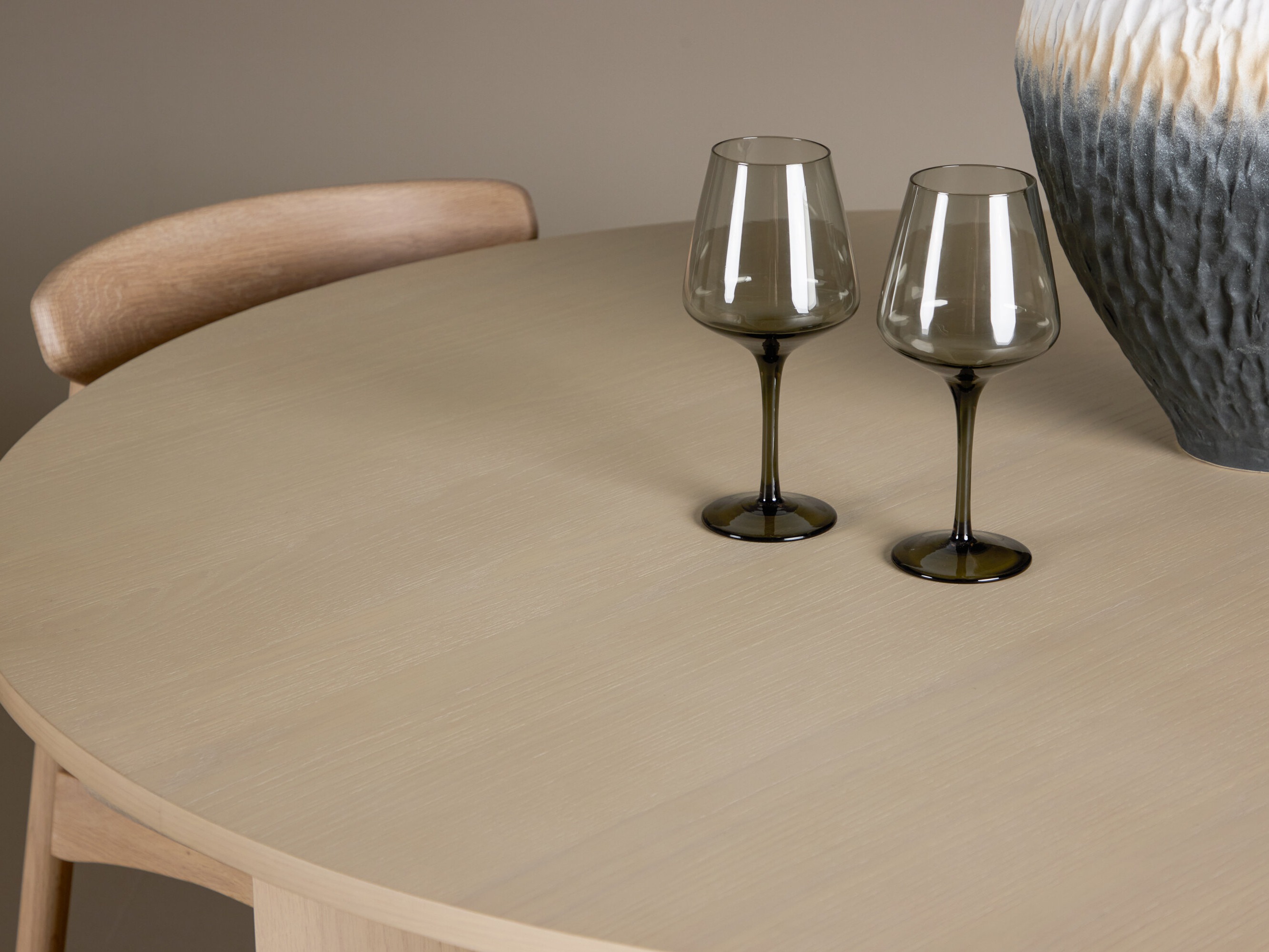 Маса и столове за трапезария Dallas 4986 (Ярък дърво)