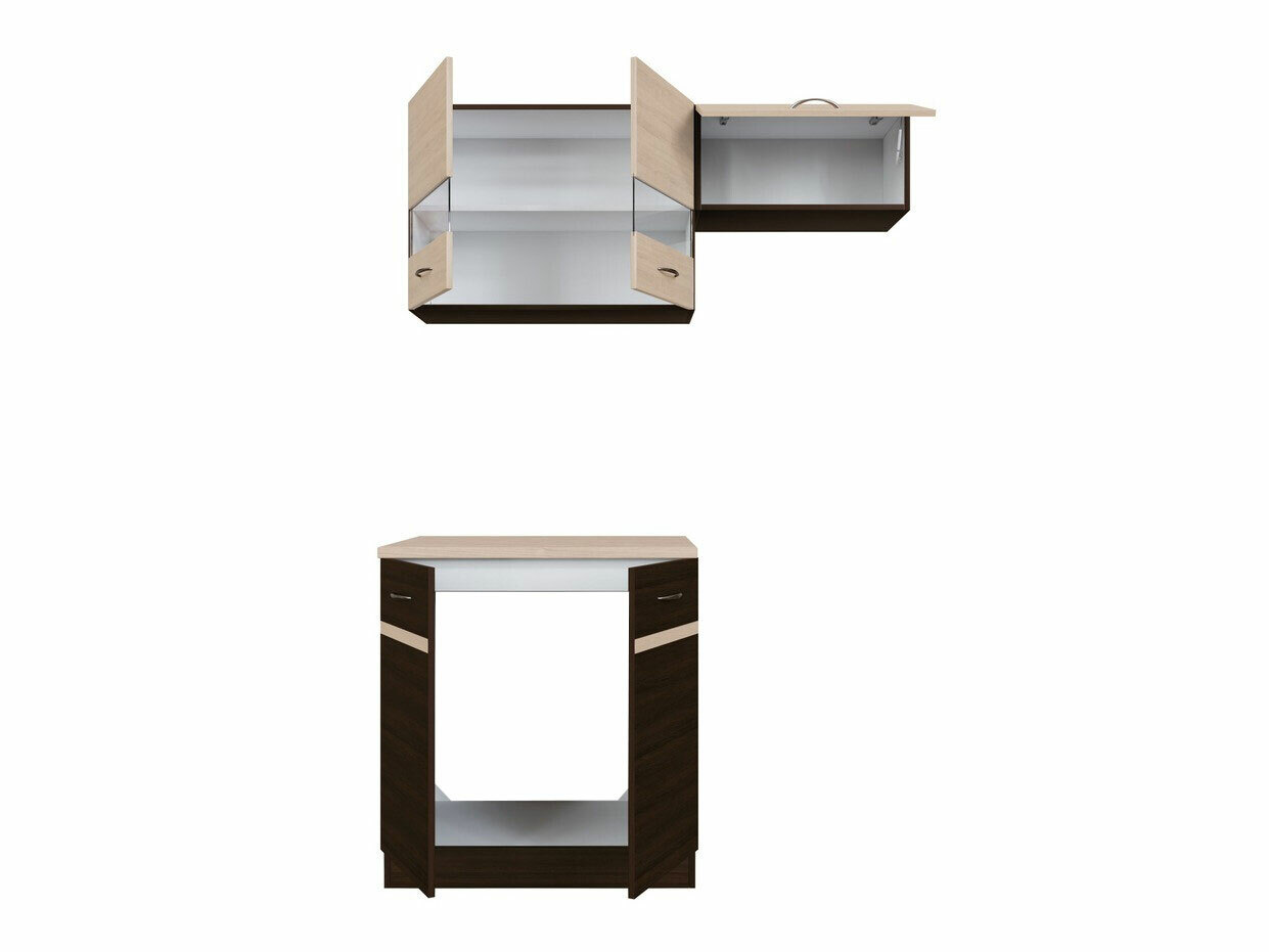 Модулен кухненски комплект Eli Dark 116