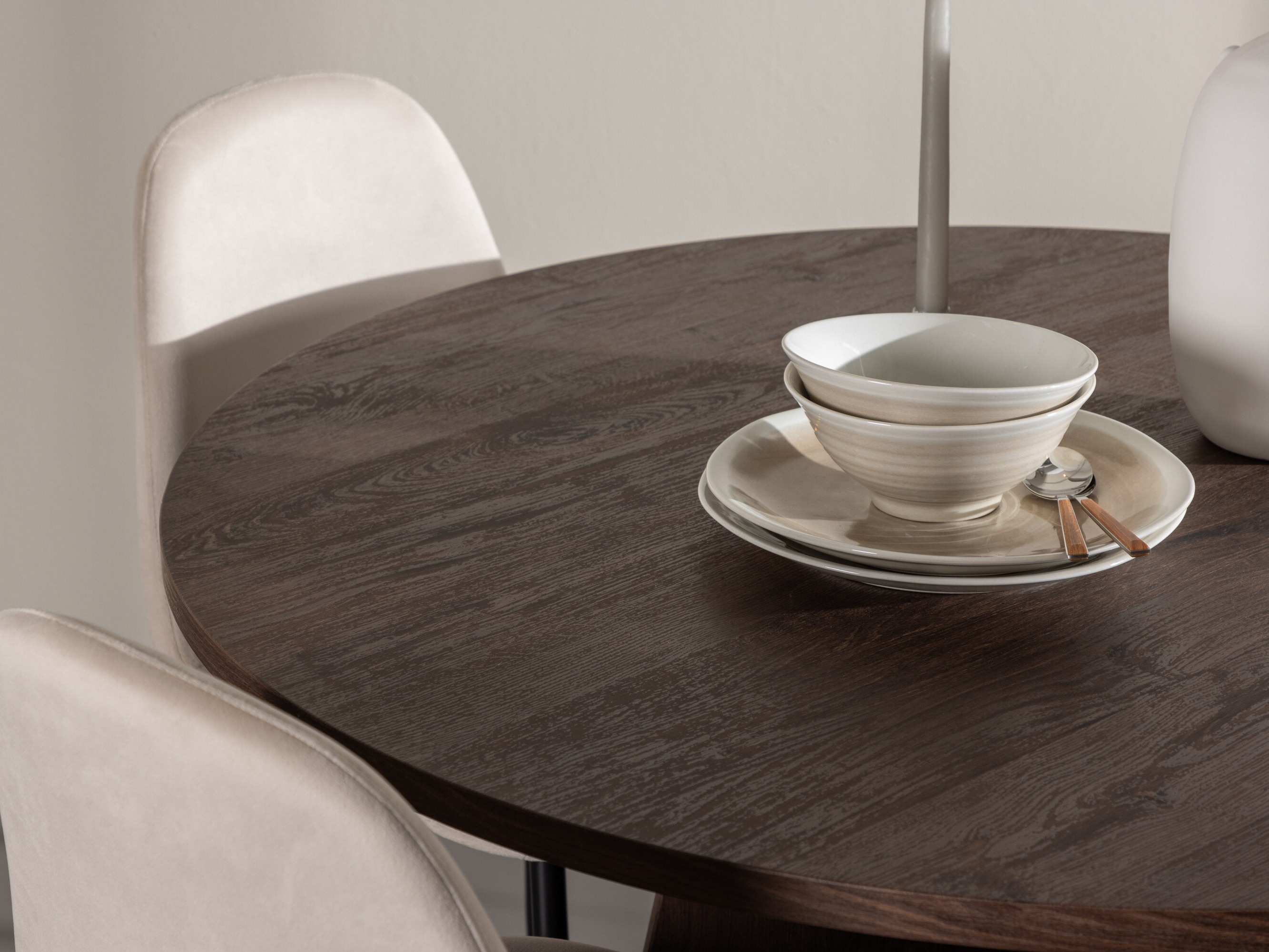 Маса и столове за трапезария Dallas 5009 (Бежов)