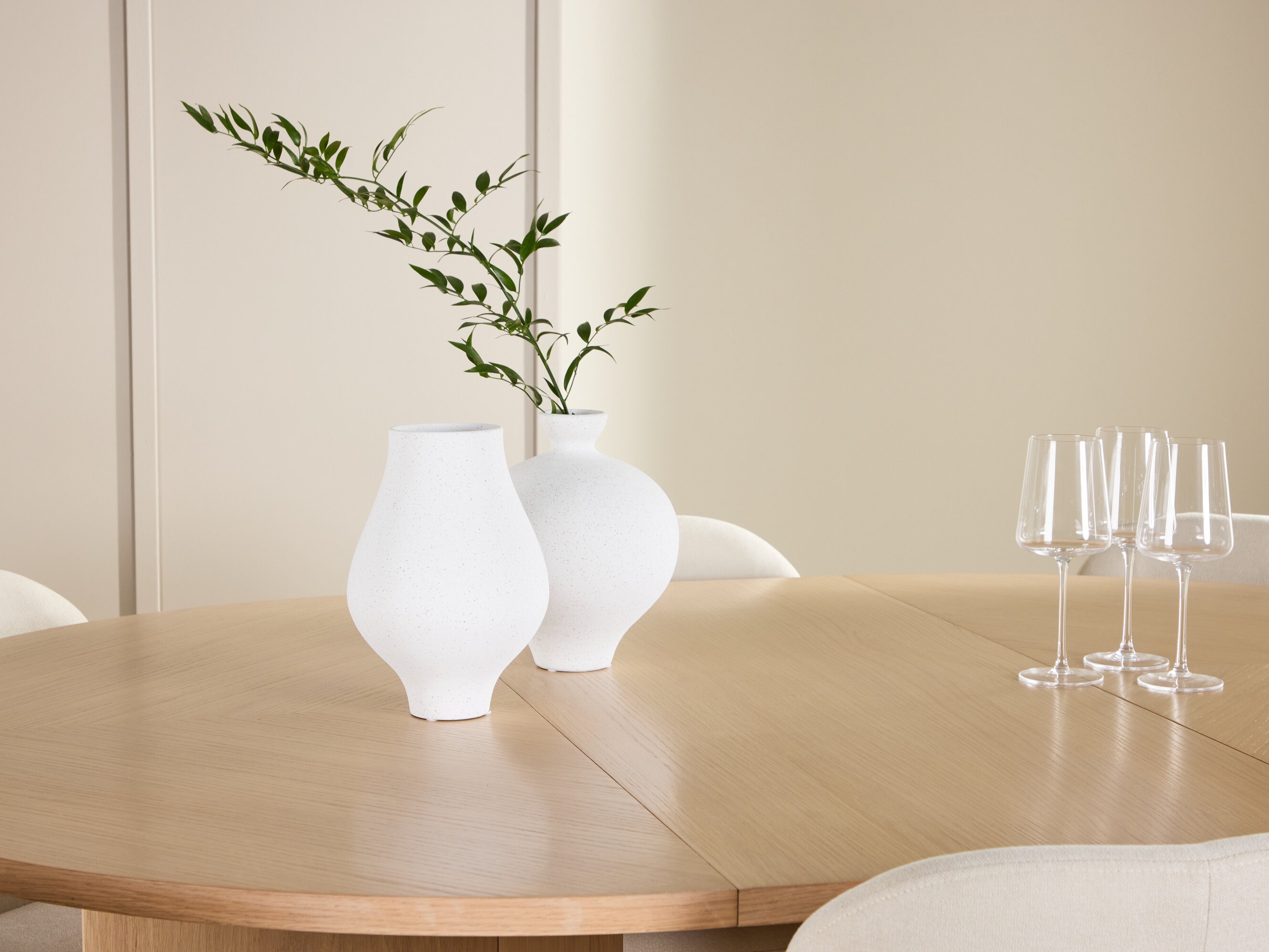 Маса и столове за трапезария Dallas 5010 (Дъб)