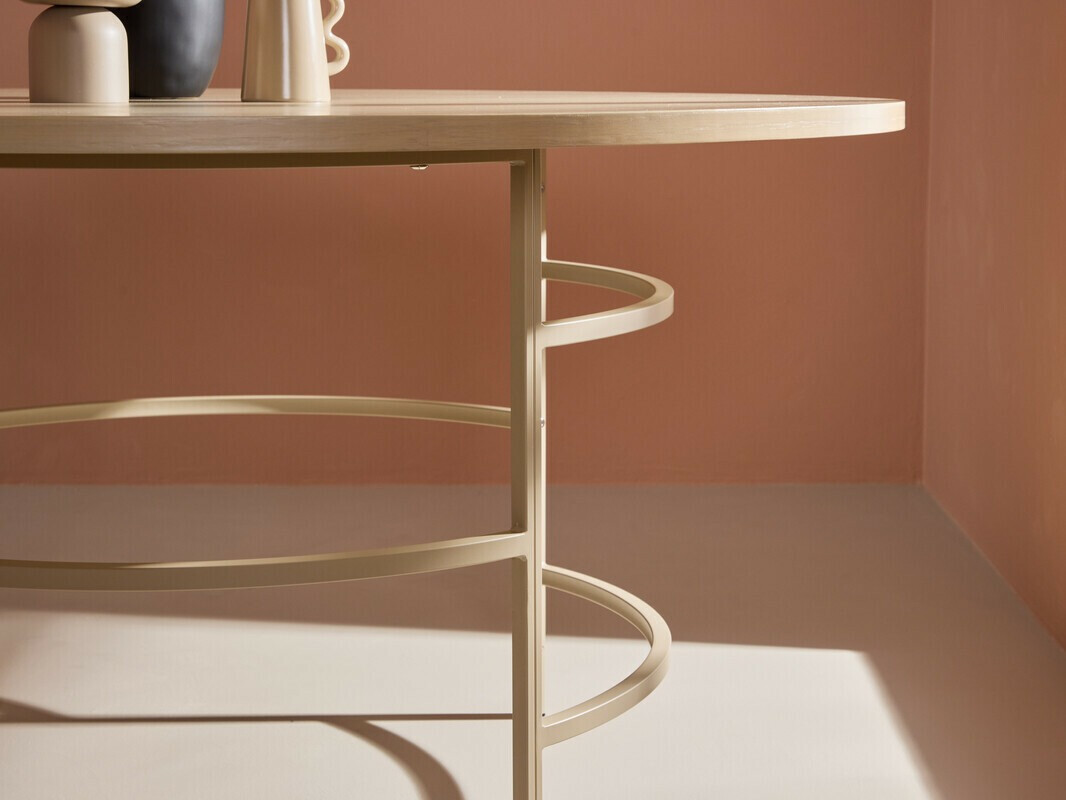 Маса и столове за трапезария Dallas 5015 (Светлокафяво)