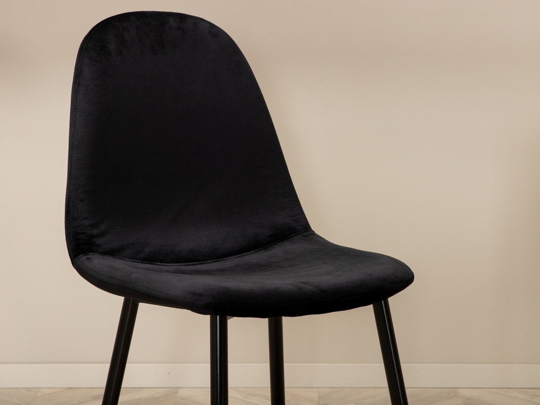 Маса и столове за трапезария Dallas 5016 (Черен)