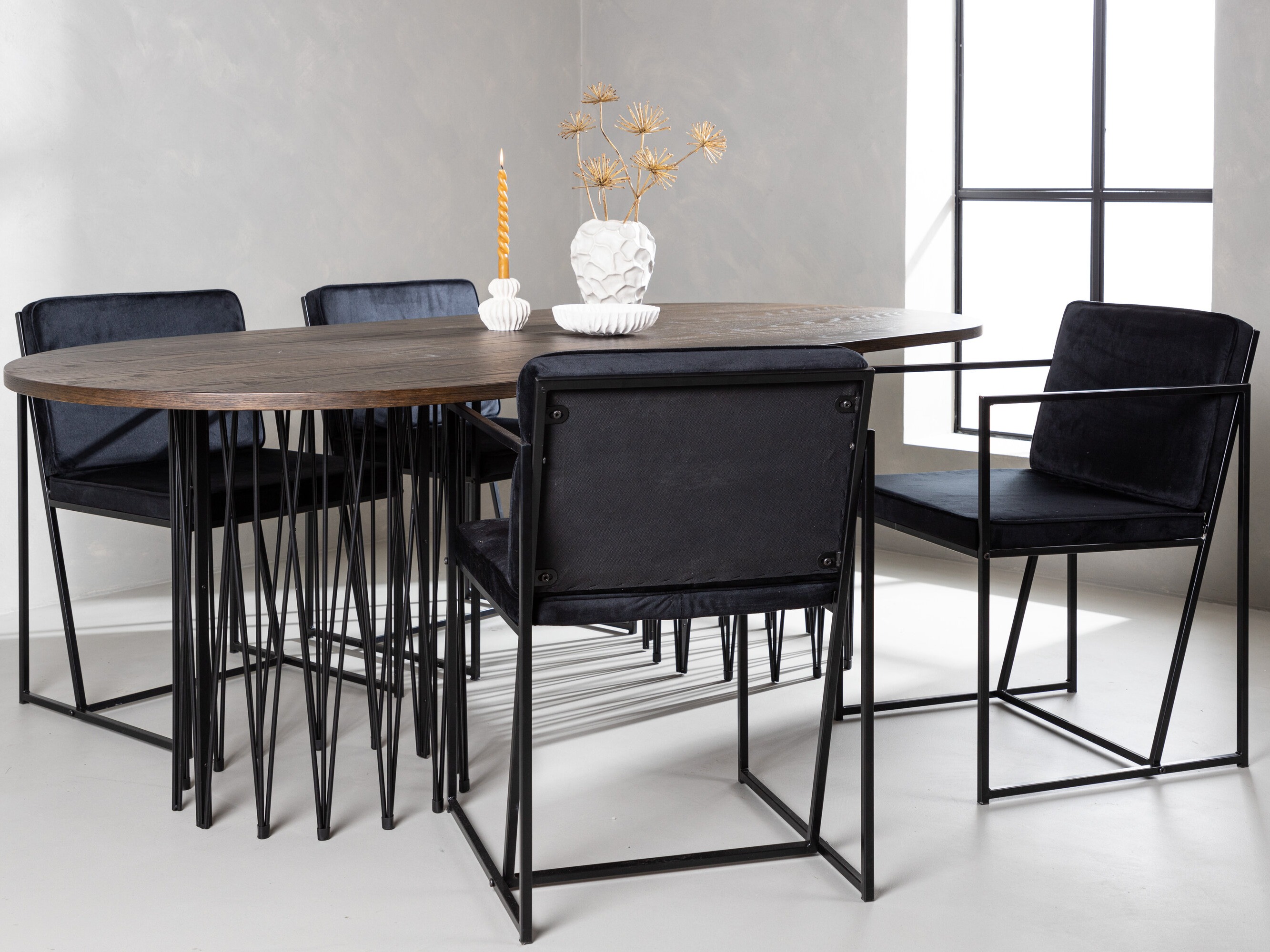 Маса и столове за трапезария Dallas 5017