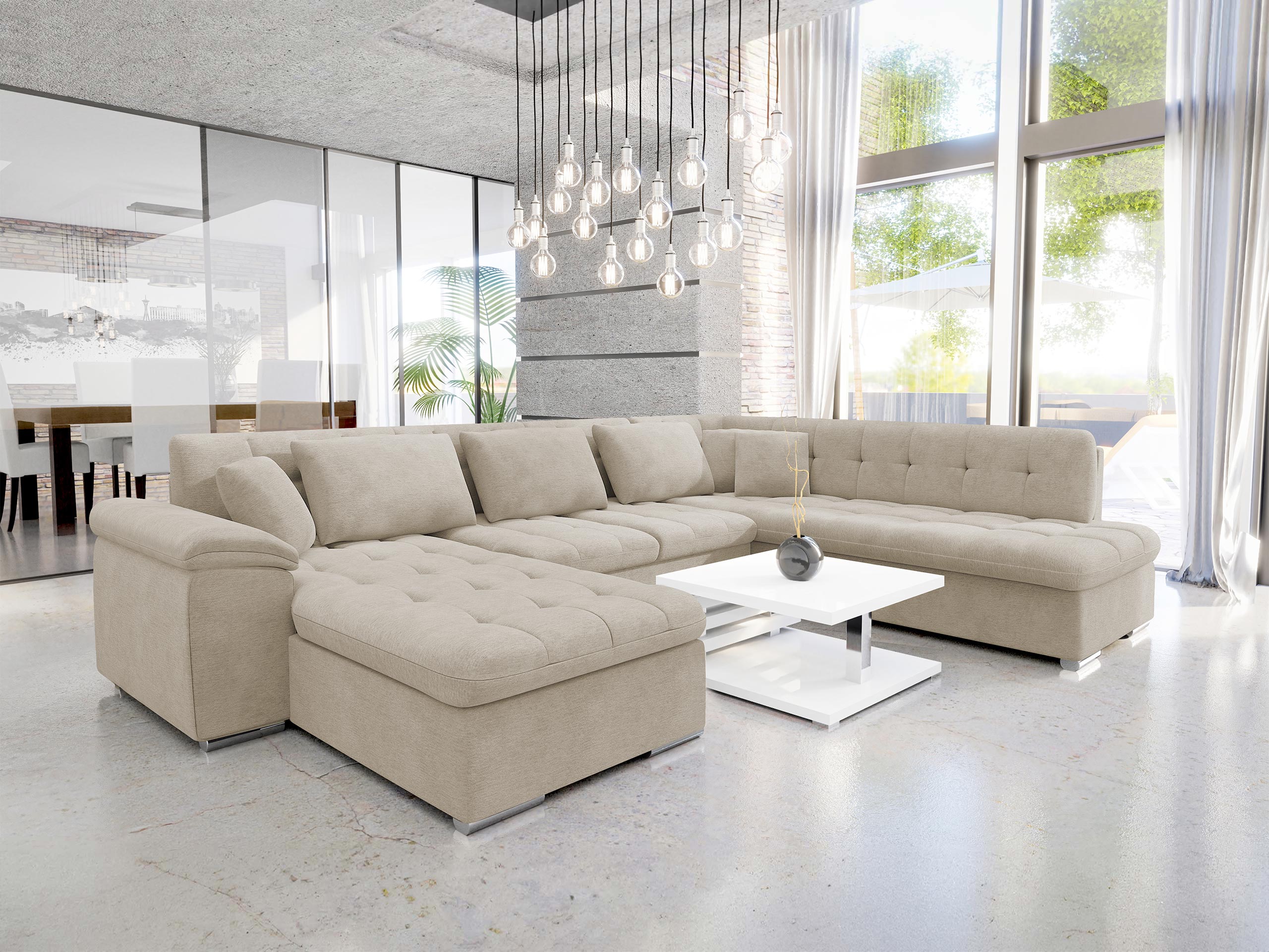 Ъглов диван Comfivo 128 (Ляв)