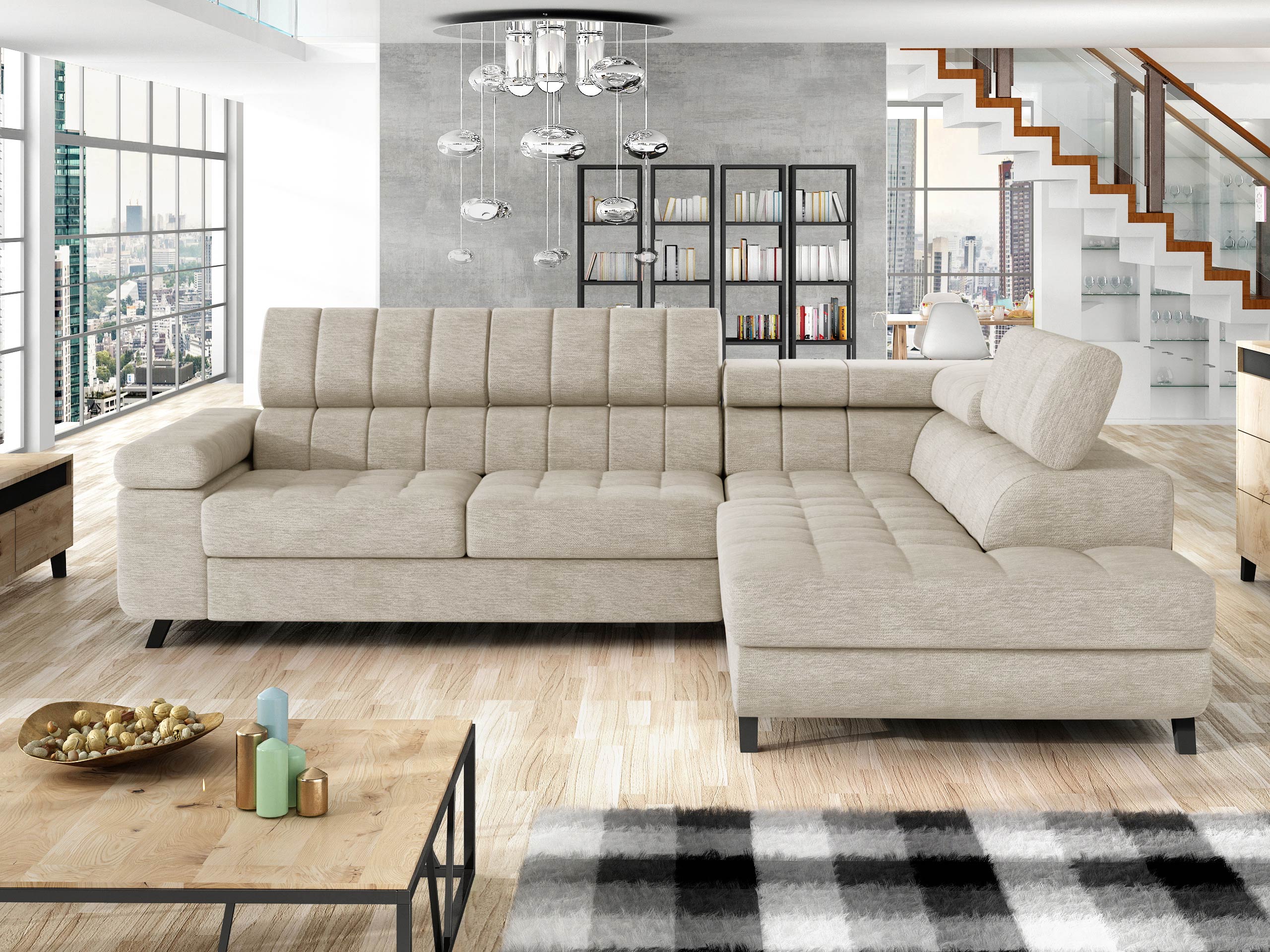 Ъглов диван Comfivo Agnus (Nazar 225.02)