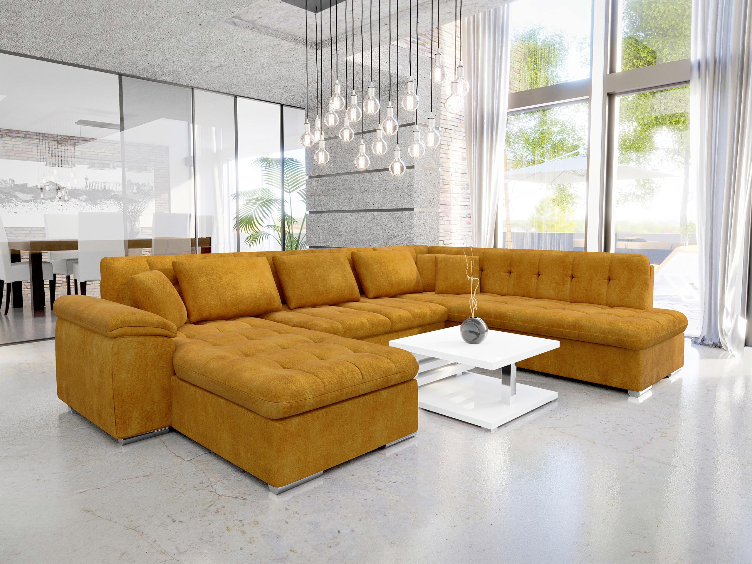Ъглов диван Comfivo Gemma II (Ляв)
