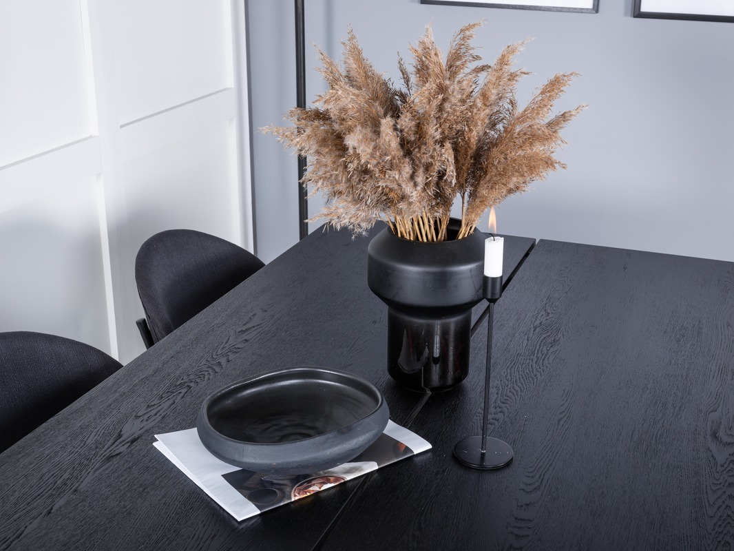 Маса и столове за трапезария Dallas 5025 (Черен)