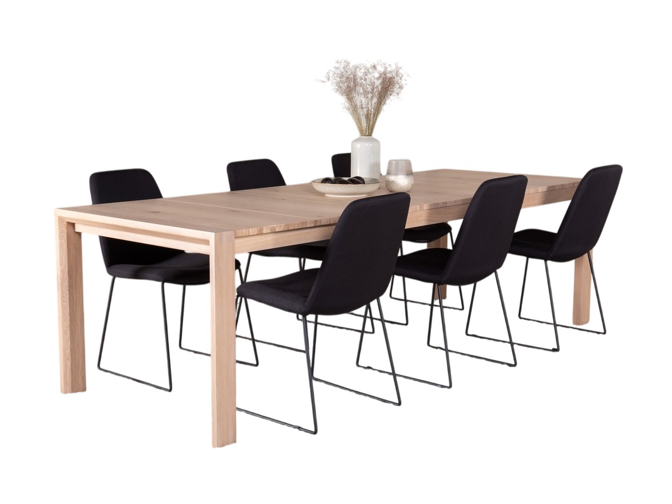 Маса и столове за трапезария Dallas 5027 (Дъб)