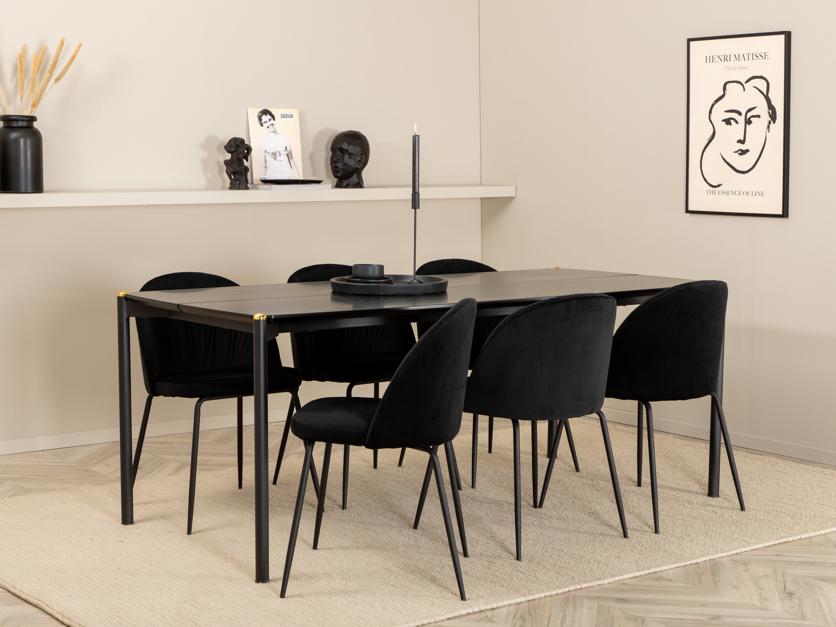 Маса и столове за трапезария Dallas 5033