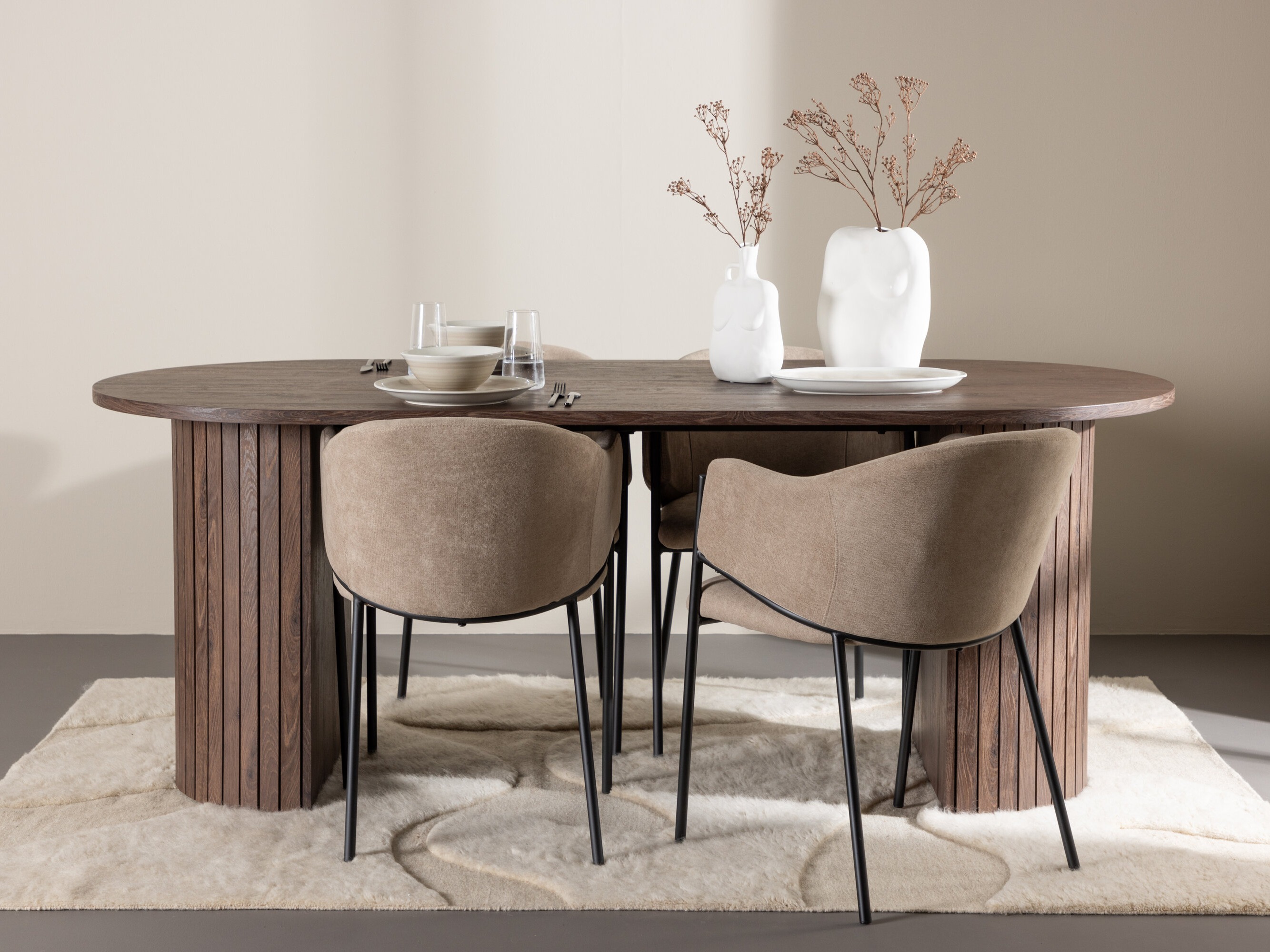 Маса и столове за трапезария Dallas 5041