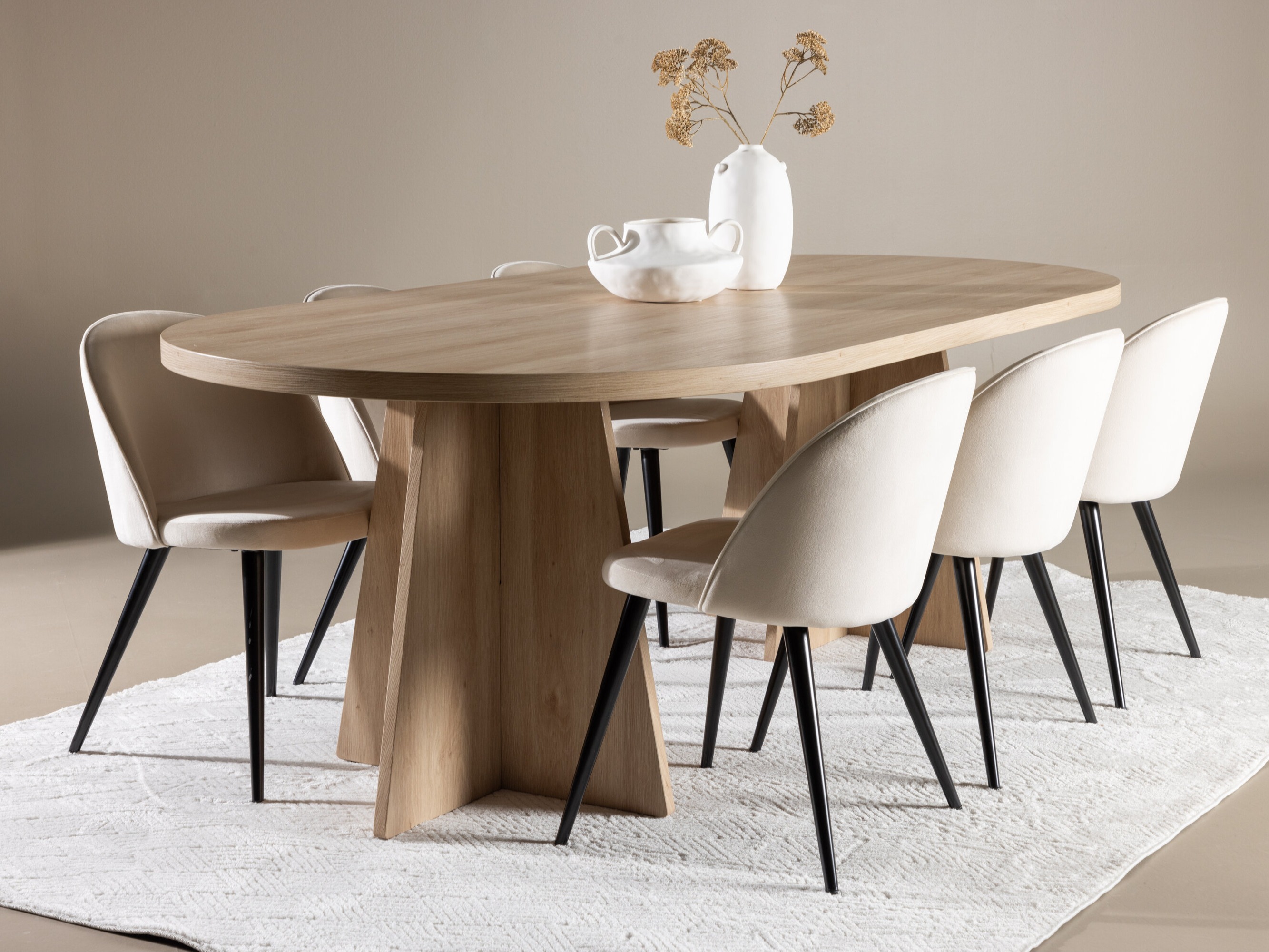 Маса и столове за трапезария Dallas 5049