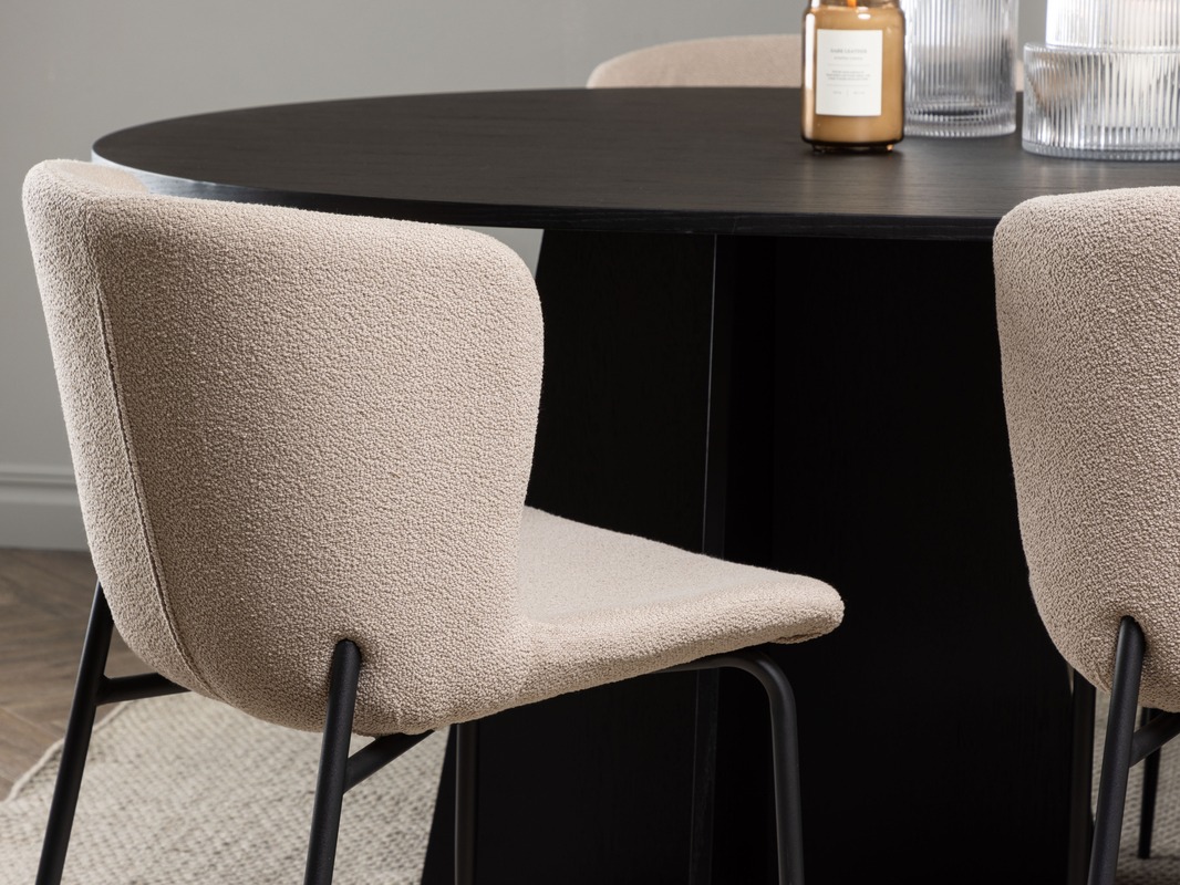 Маса и столове за трапезария Dallas 5052 (Бежов)