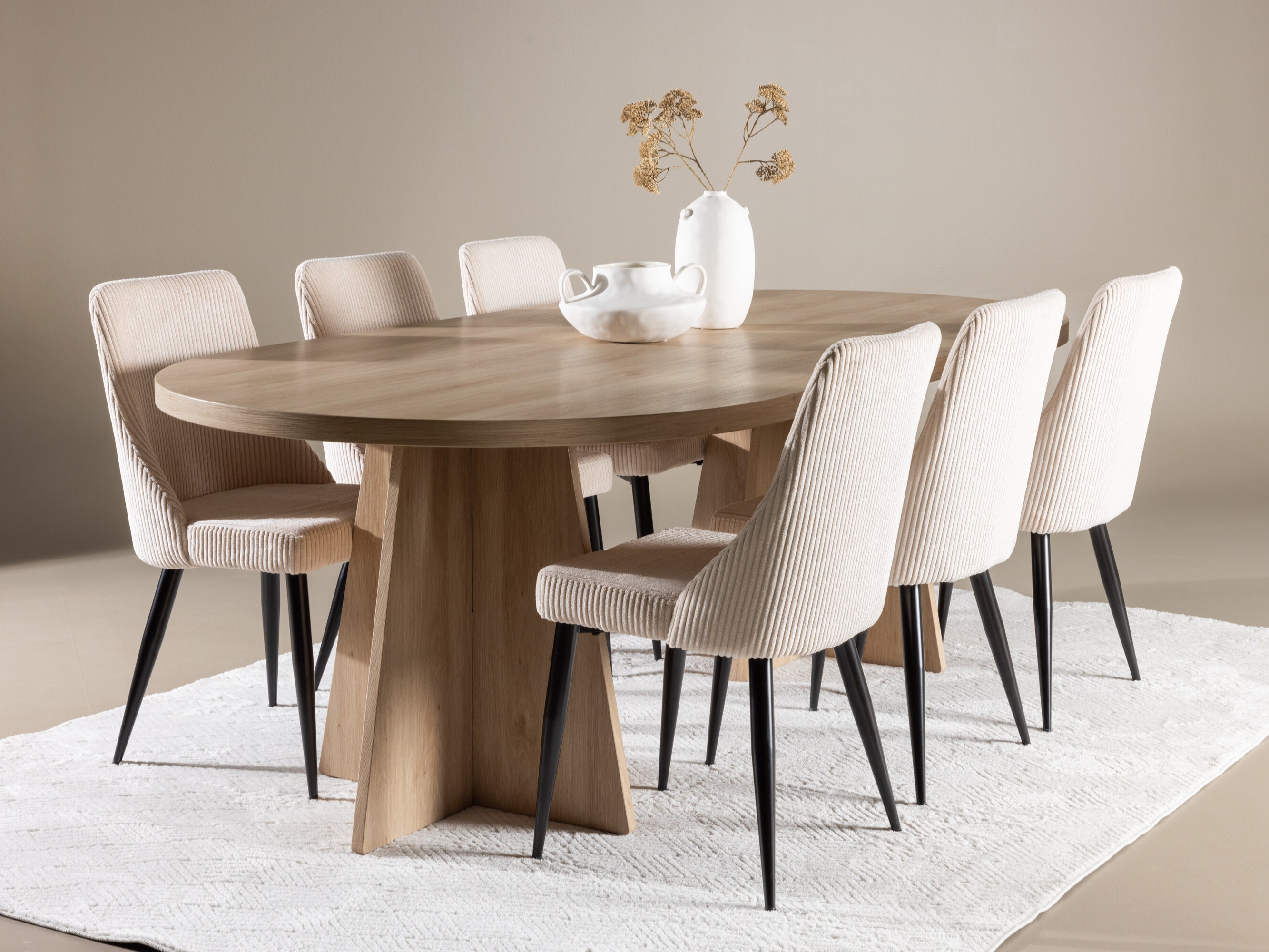 Маса и столове за трапезария Dallas 5060