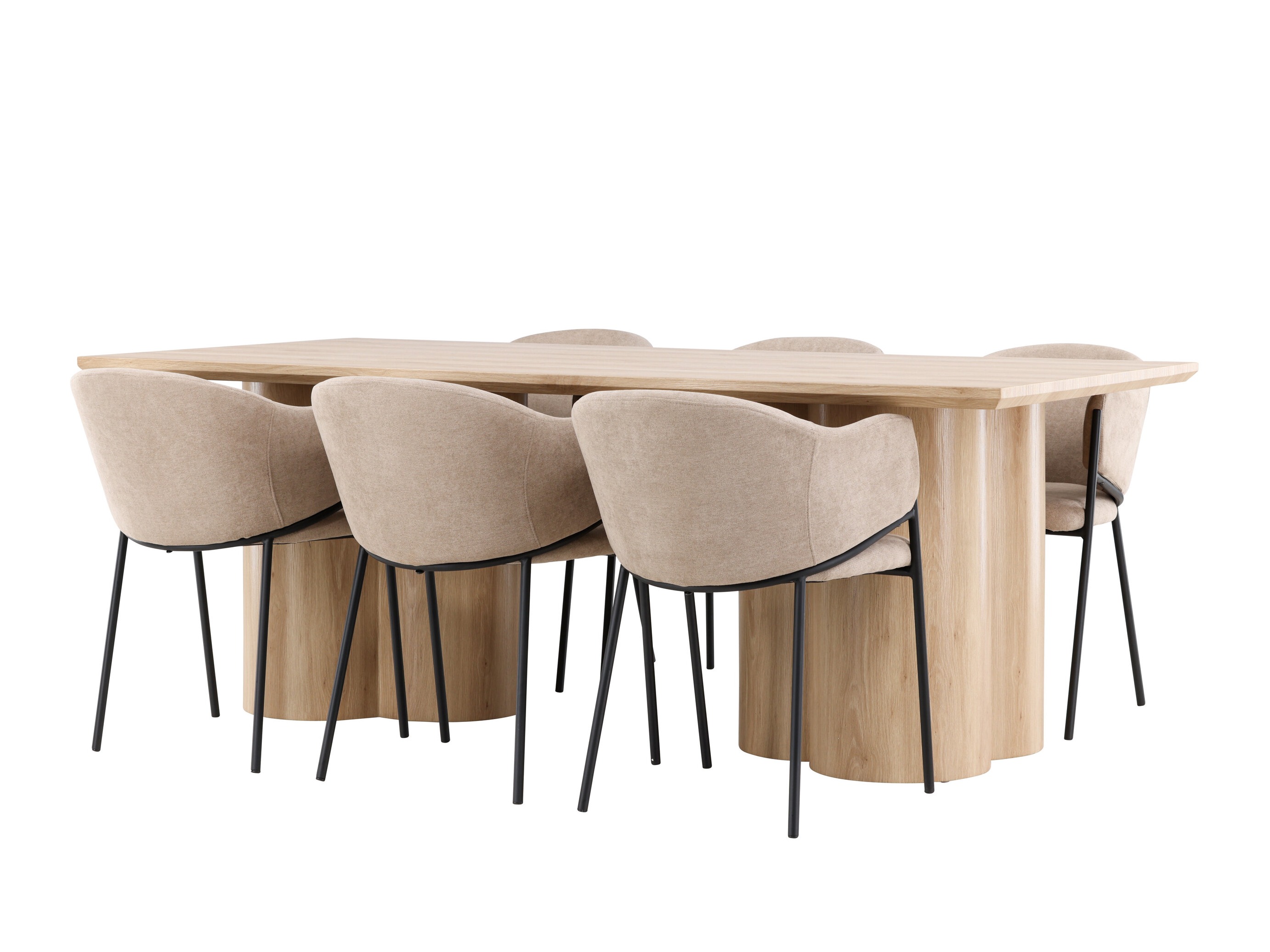 Маса и столове за трапезария Dallas 5070