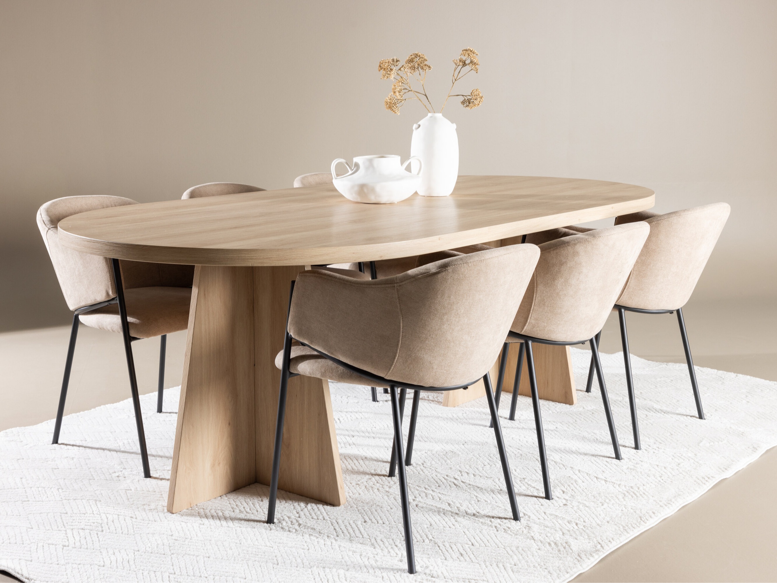 Маса и столове за трапезария Dallas 5082