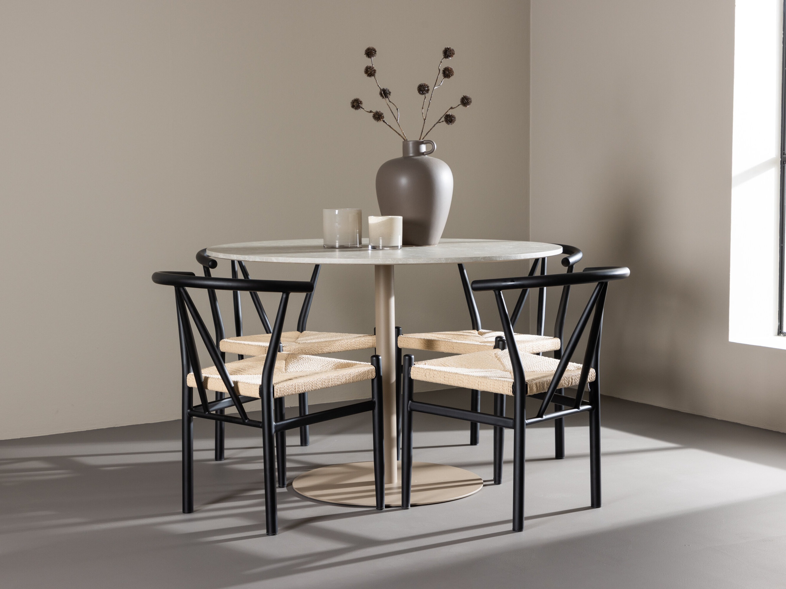 Маса и столове за трапезария Dallas 5090