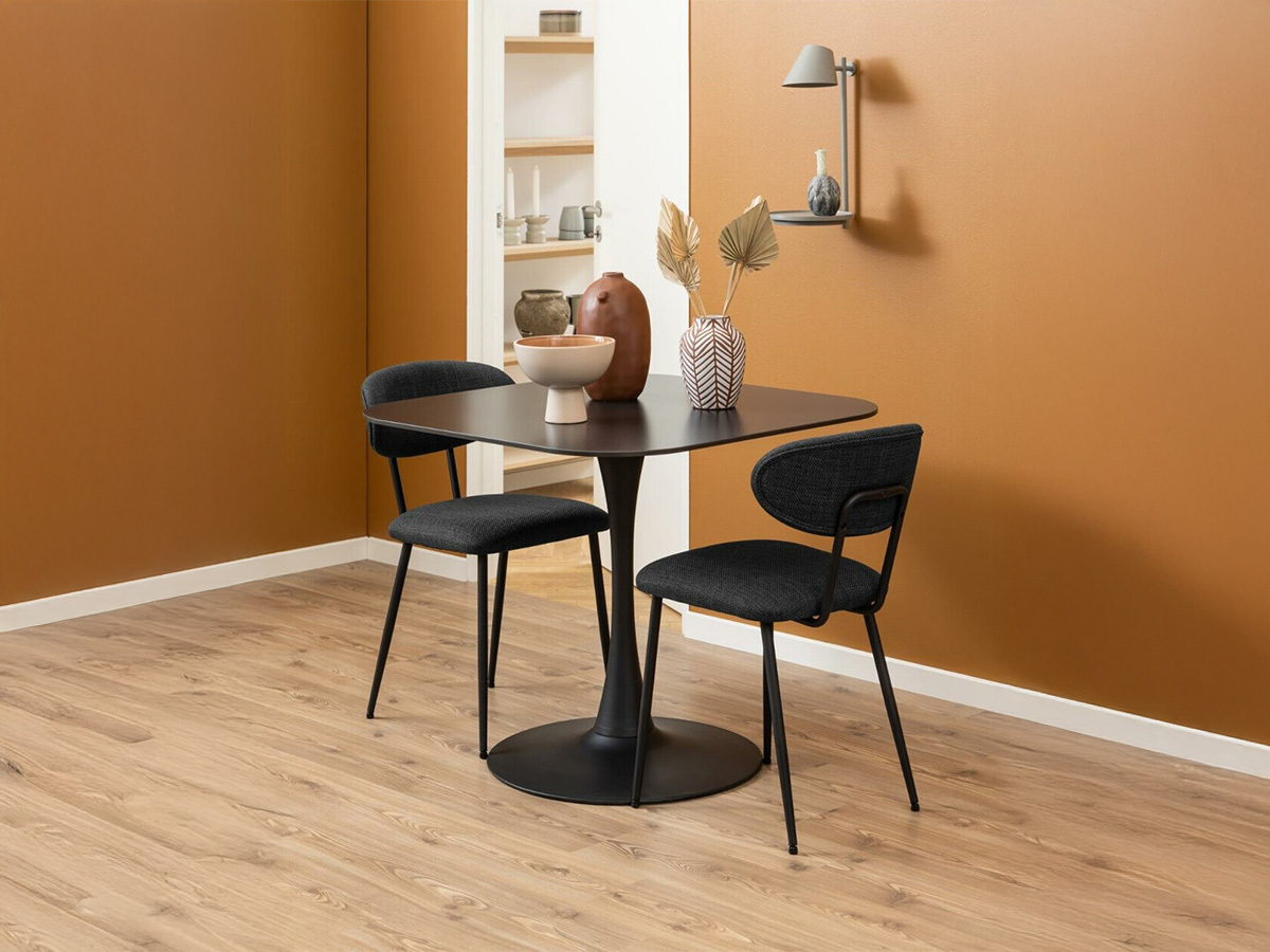 Маса Norsica 690 (Черен + Черен мрамор)