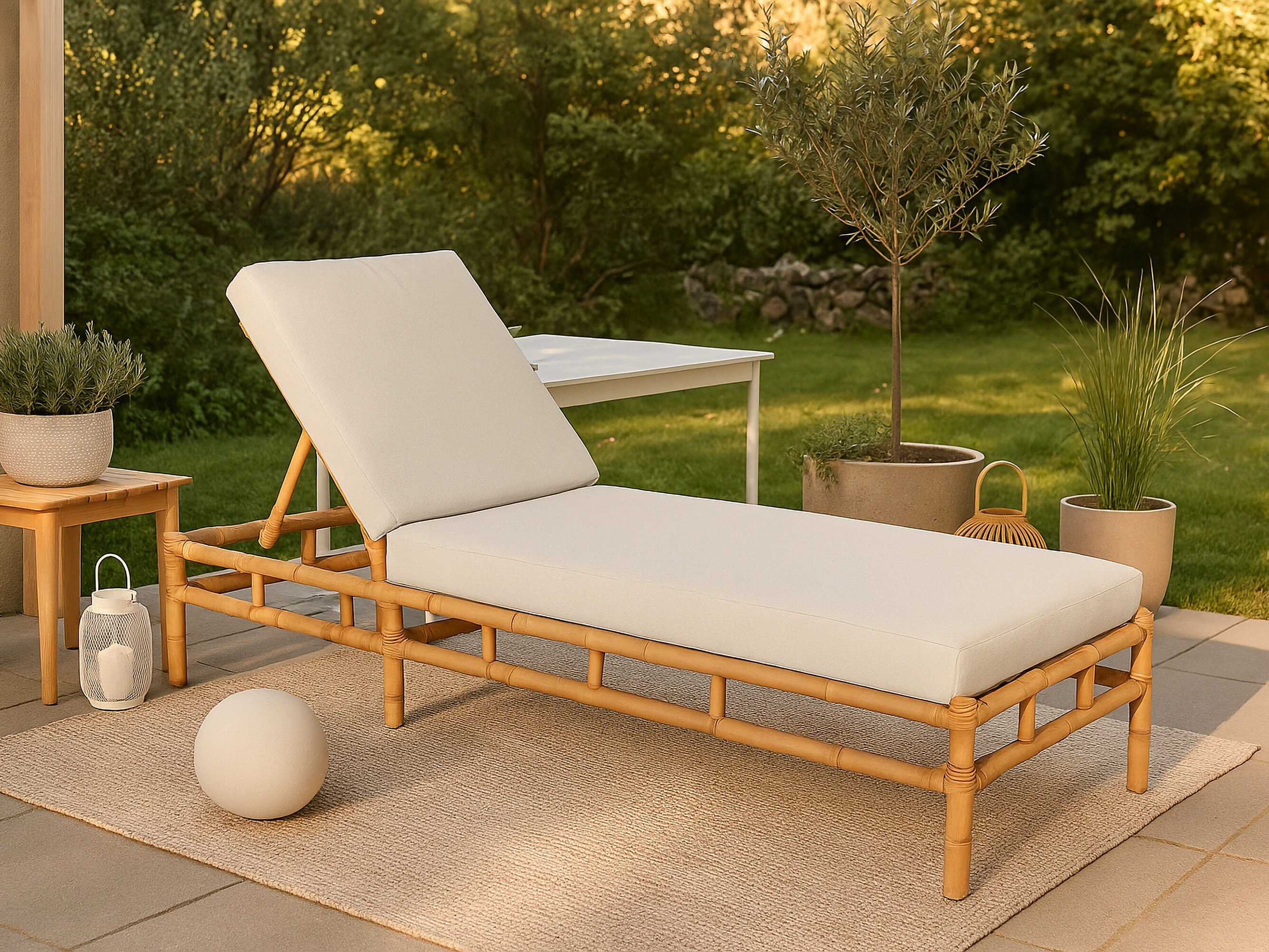 Градински шезлонг Mernolu 103