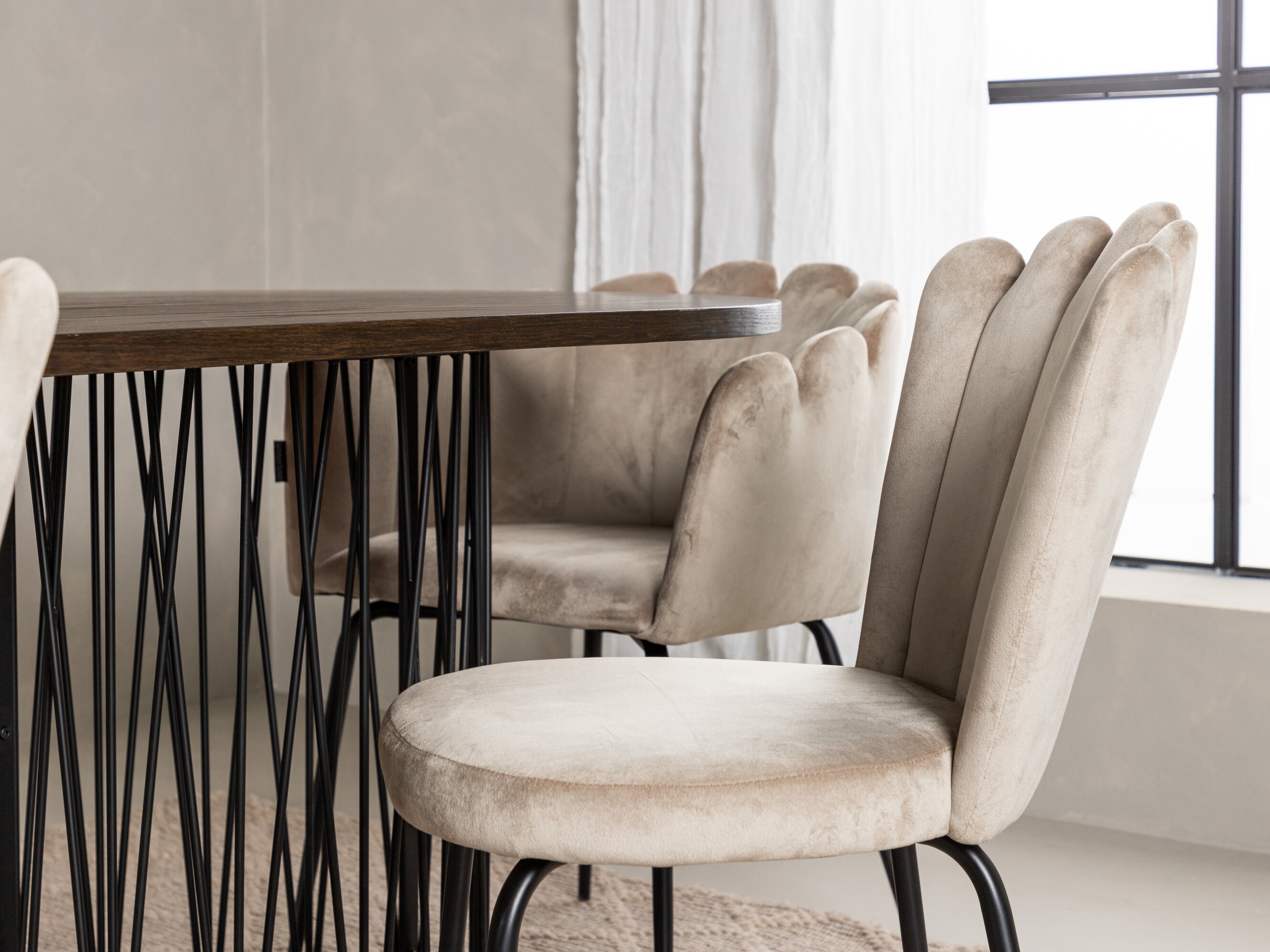 Маса и столове за трапезария Dallas 5122