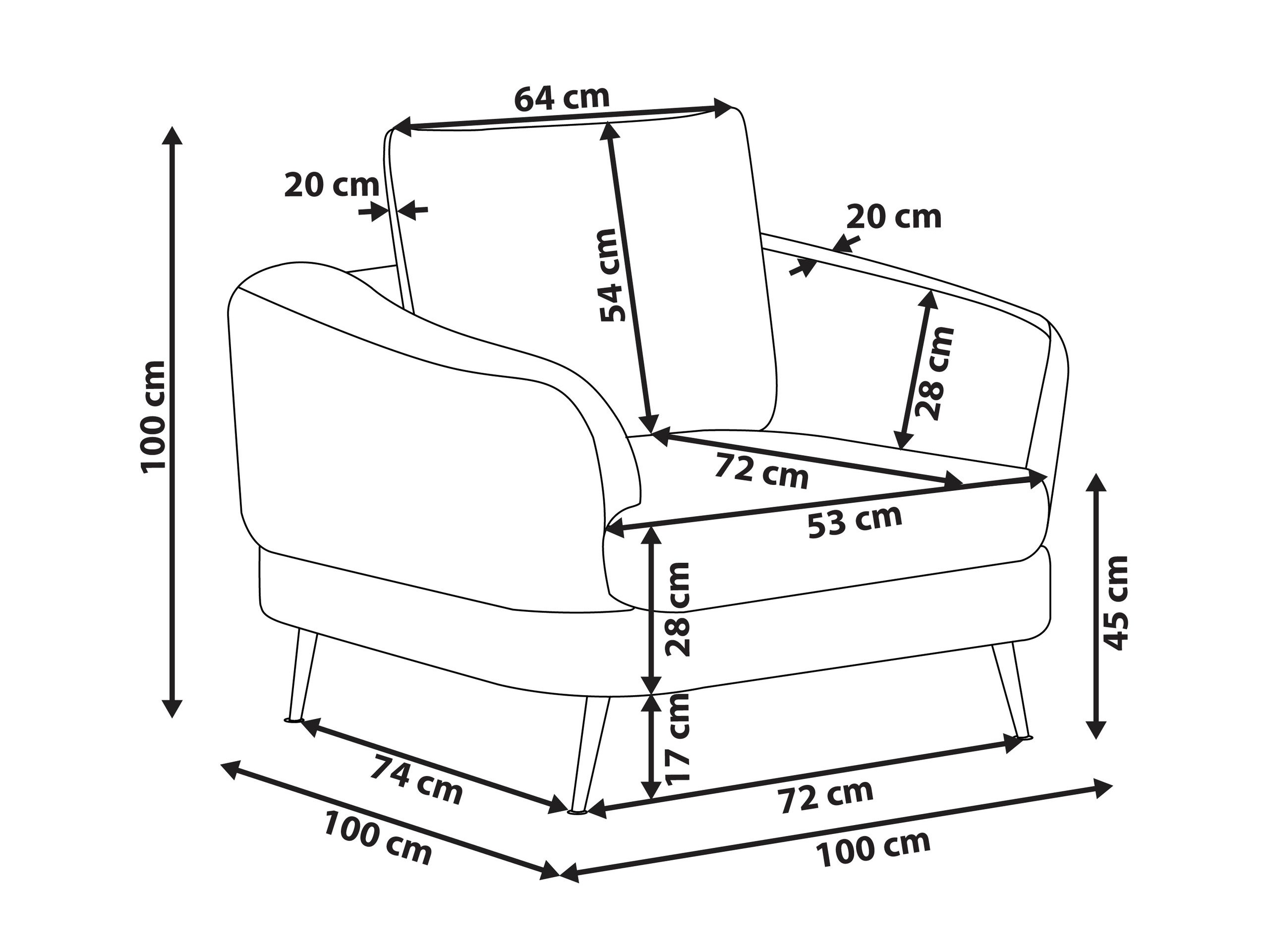 Фотьойл Berwyn 2901 (Светло бежово)