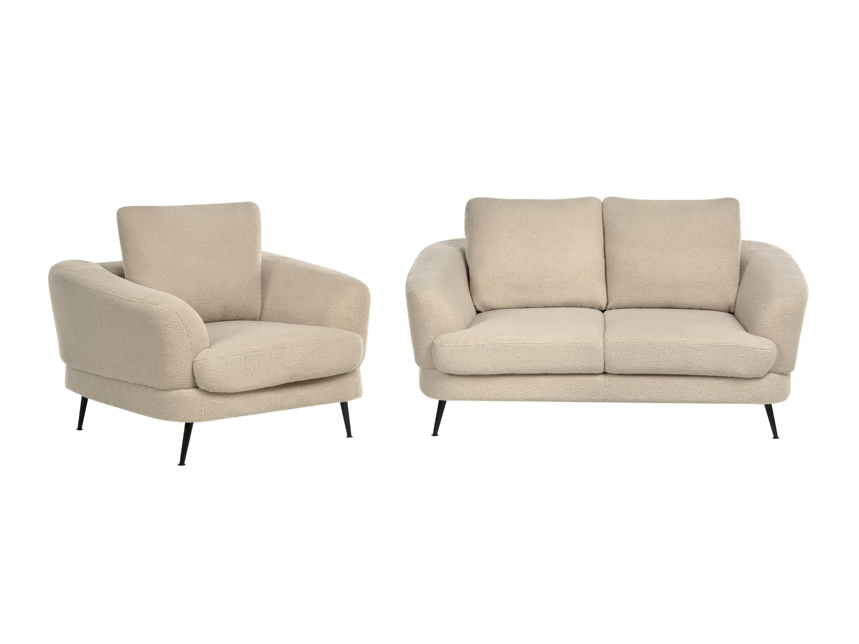 Комплект мека мебел Berwyn 2902 (Светло бежово)