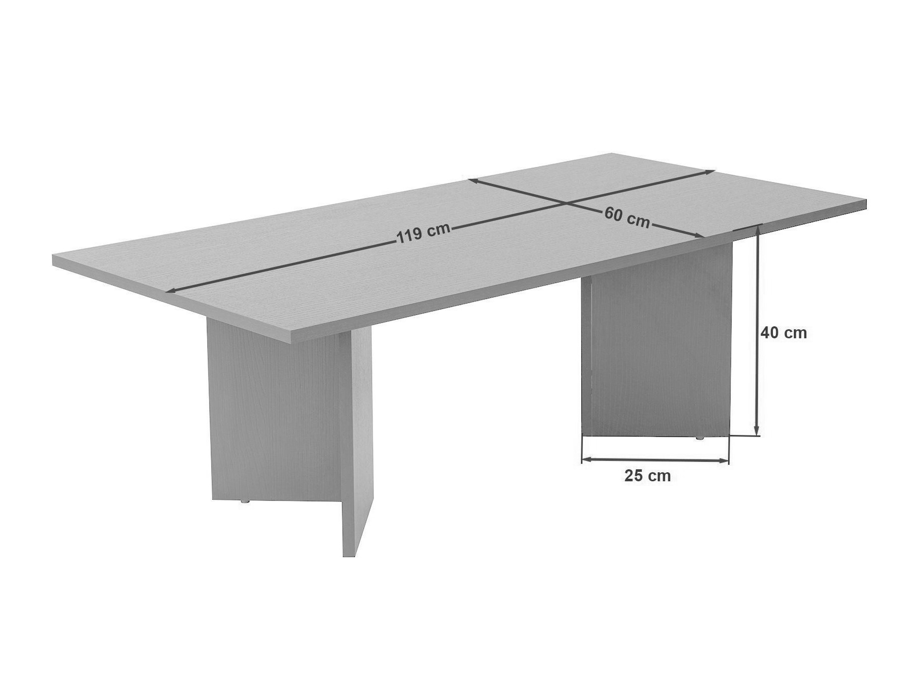 Масичка за кафе Novato 132 (Лек травертин)