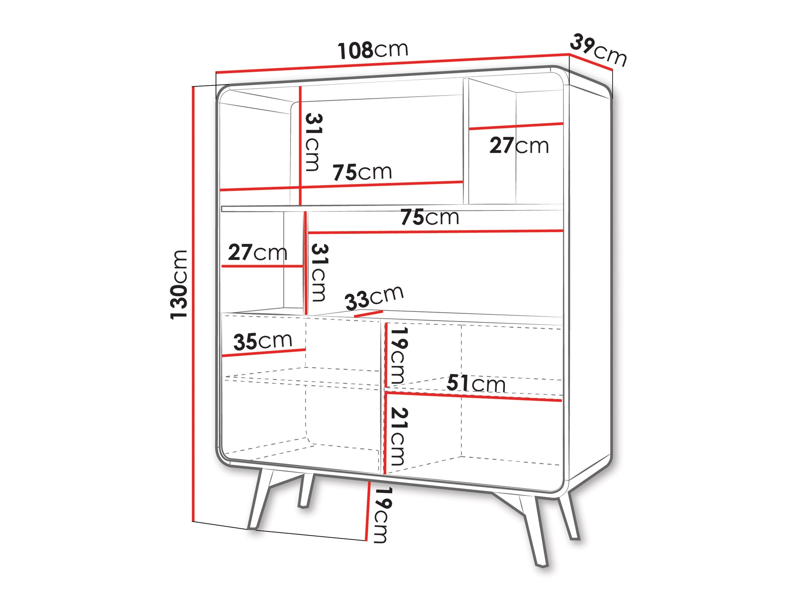 Етажерка Focos