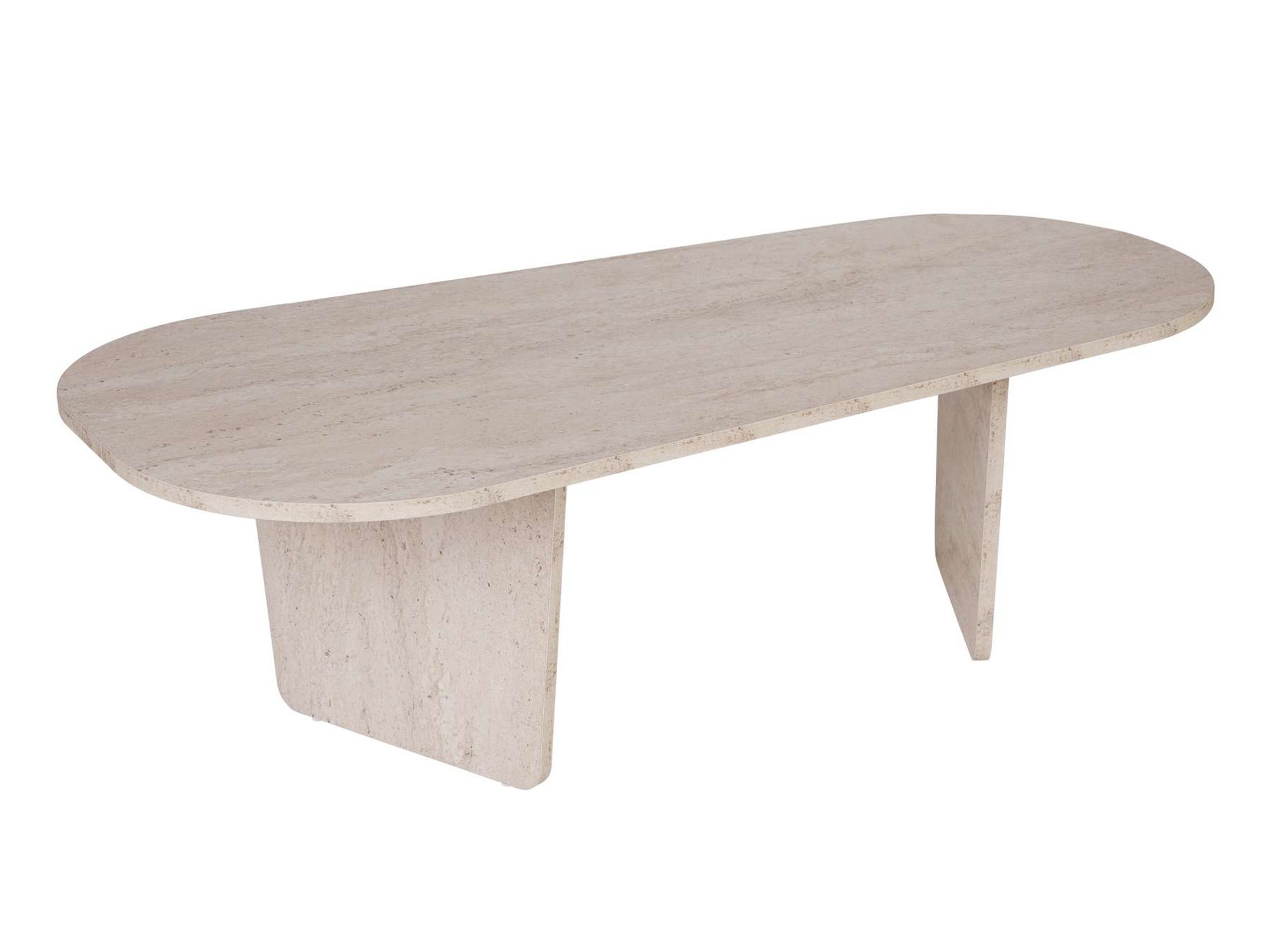 Масичка за кафе Novato 135 (Лек травертин)