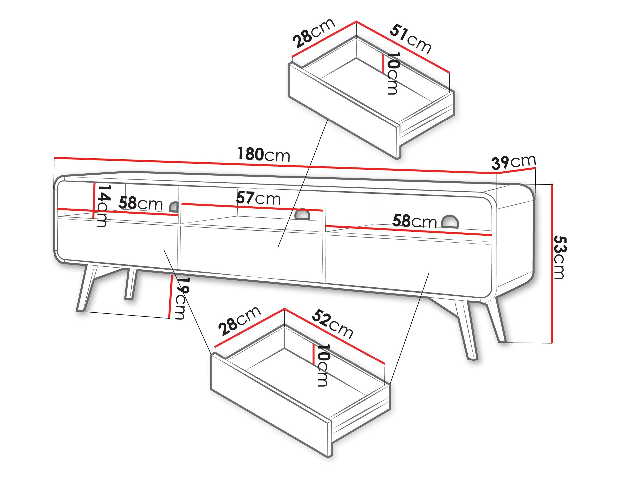 ТВ шкаф Talsalo 103