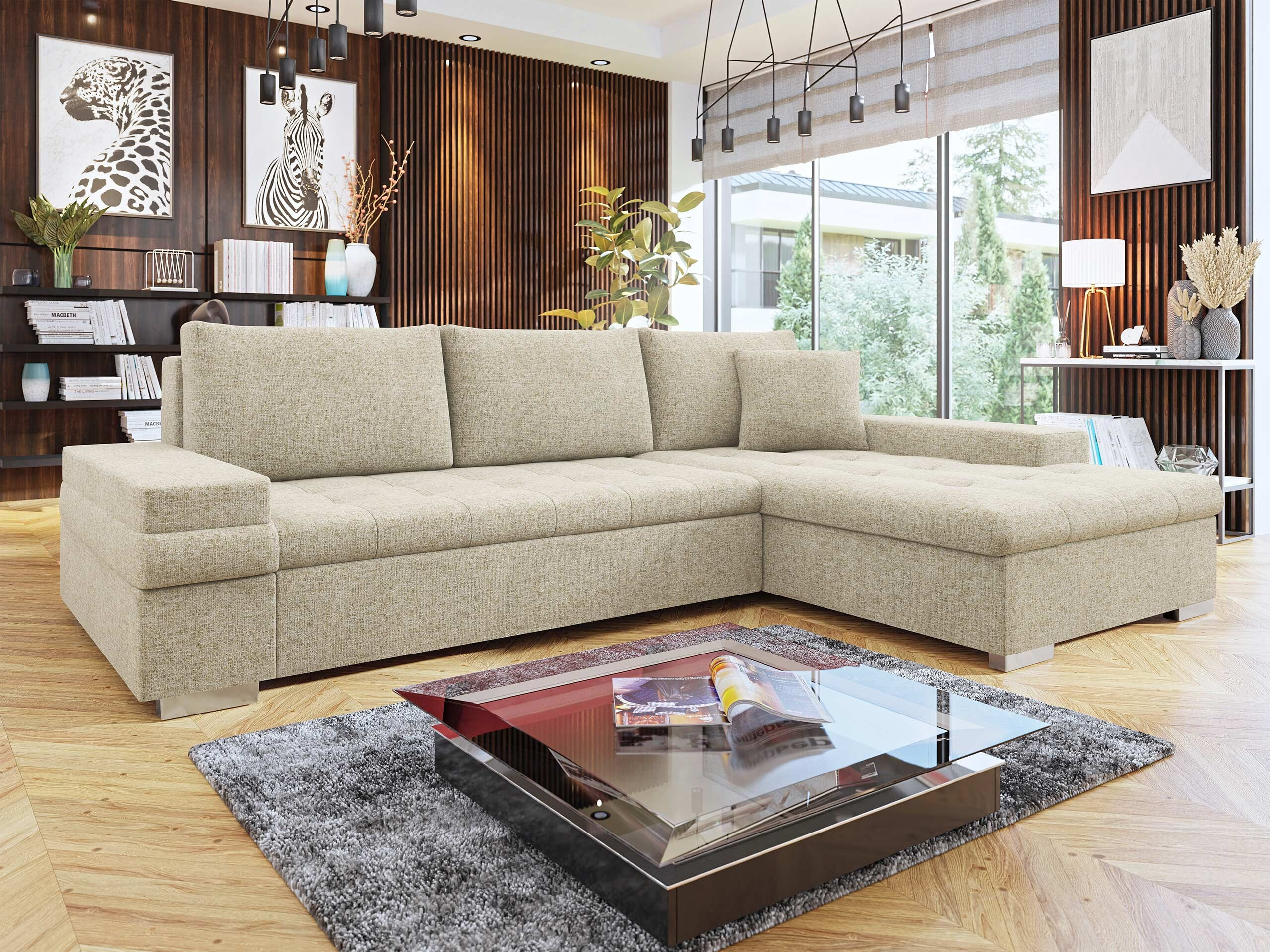 Ъглов диван Comfivo Olivetum III (Corbett 21)