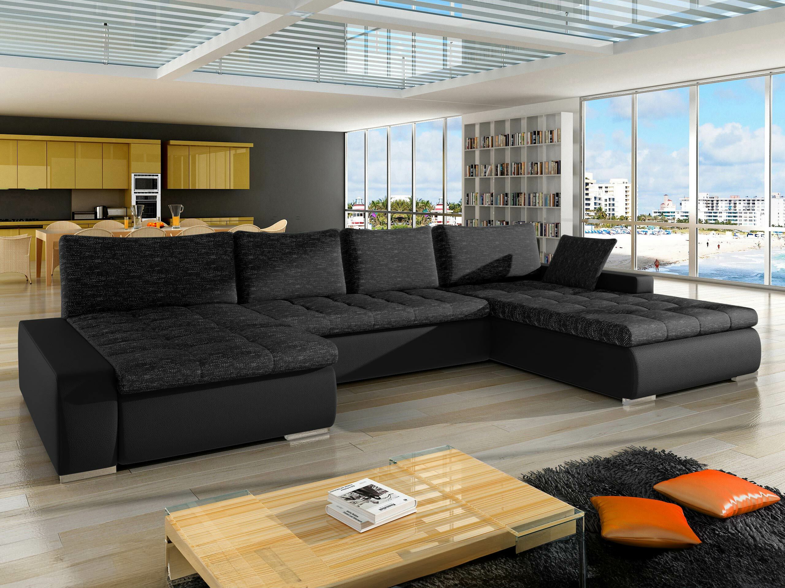 Ъглов диван Comfivo Oliva (Soft 011 + Lawa 06)