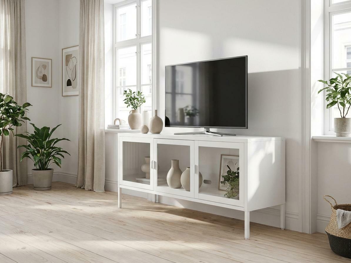 ТВ шкаф Romtolo 103 (Бял)