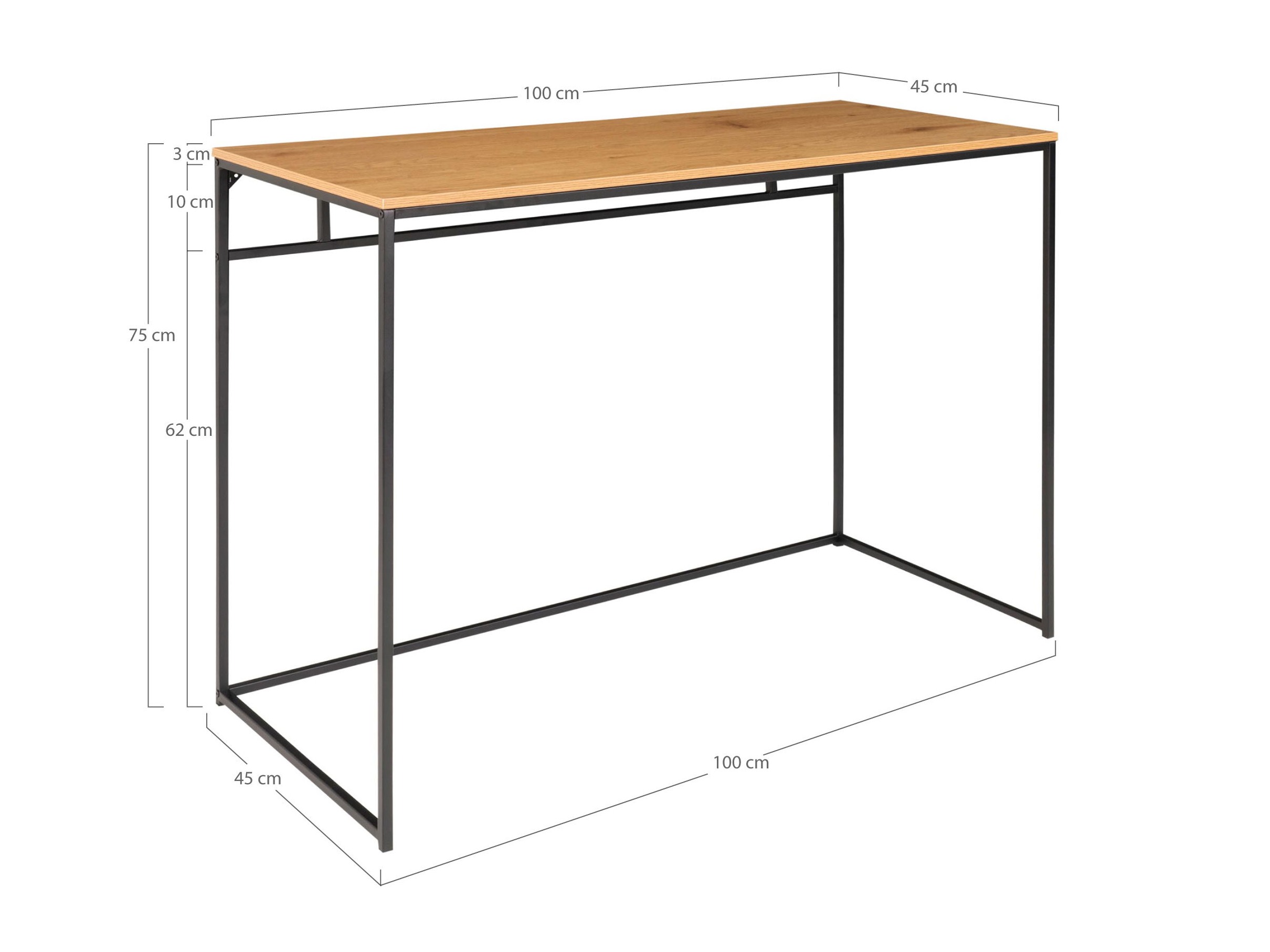 Офис бюро Sorbeni 108 (Дъб)
