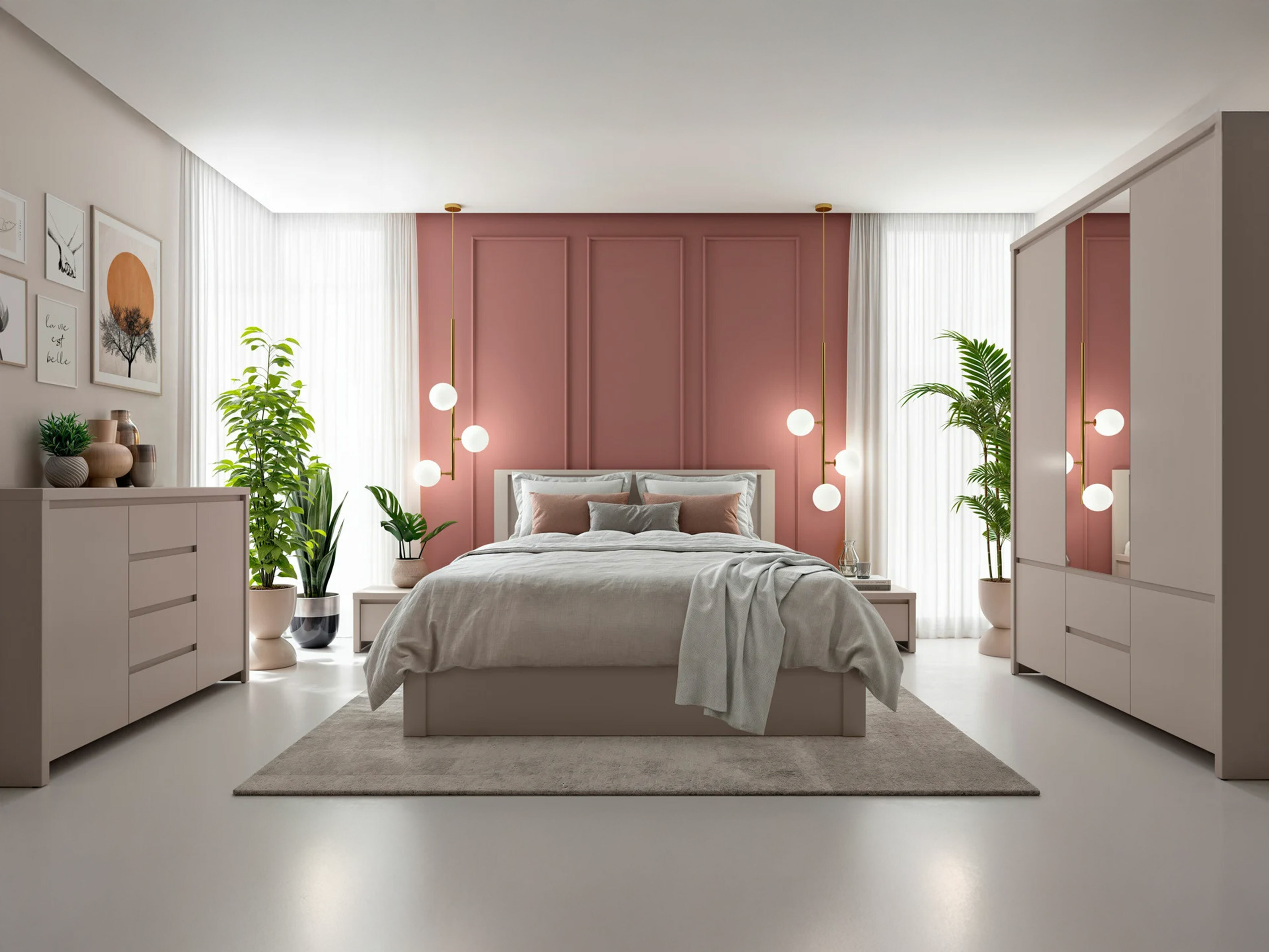 Комплект за спалня Nolroma 139 (Да)