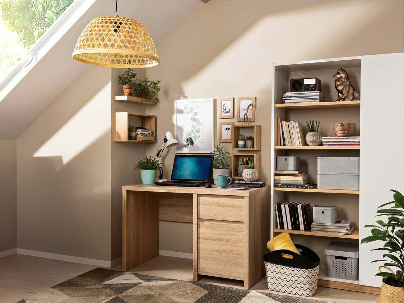 Офис бюро Nolroma 100 (Сонома дъб)