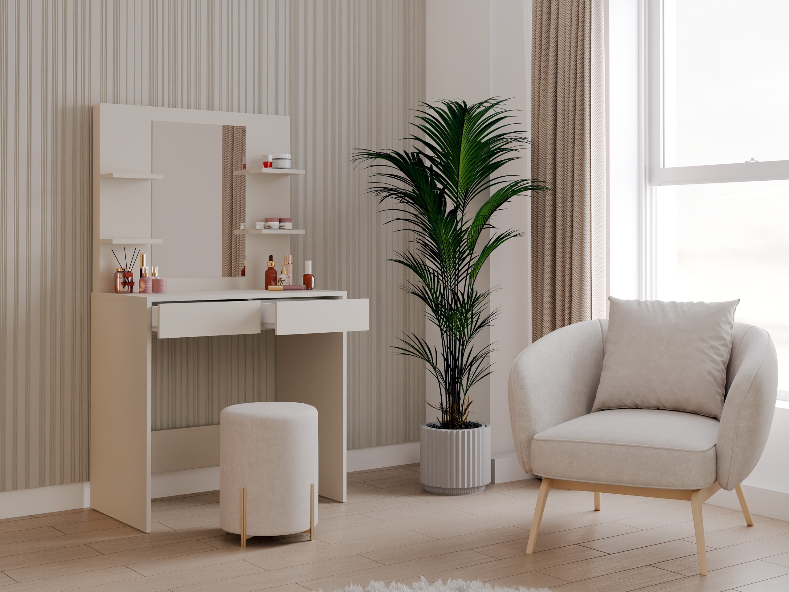 Тоалетка Mandeville 357